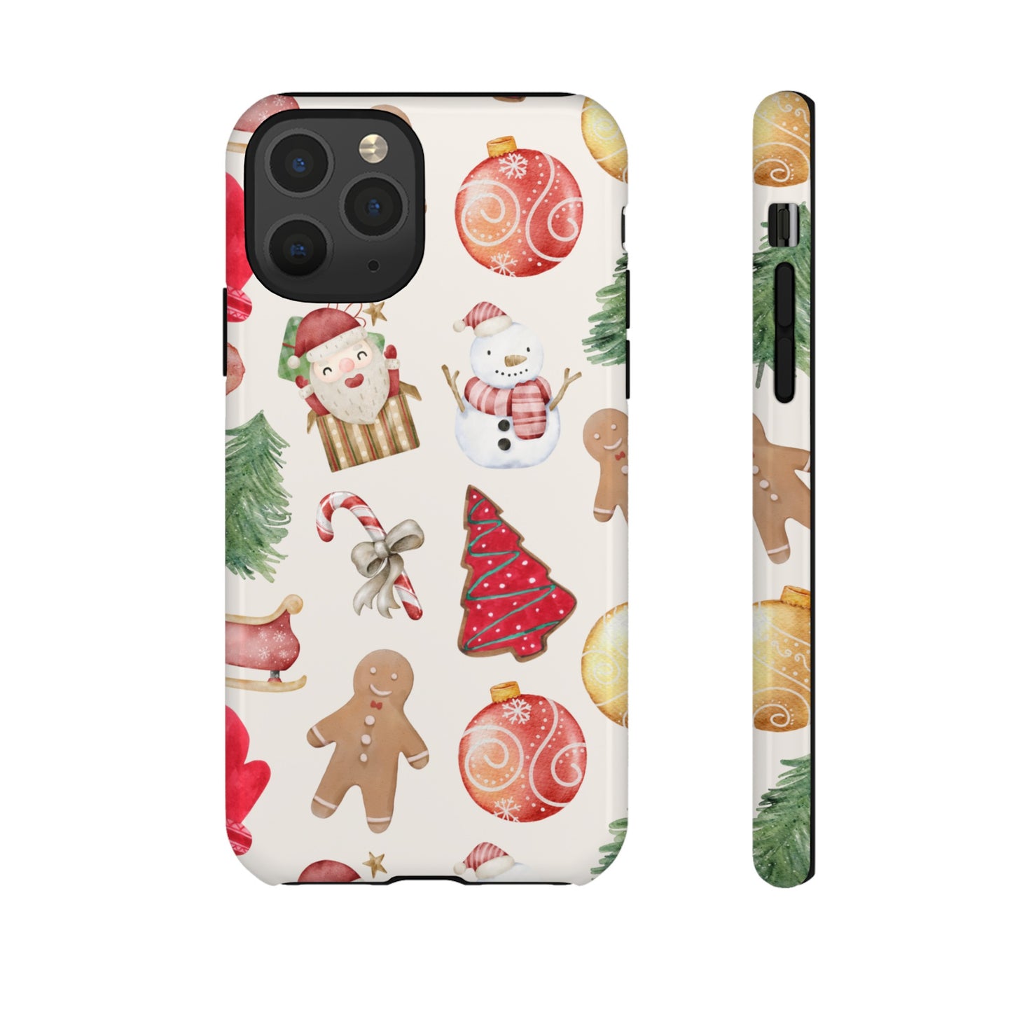 Collage Christmas Wallpaper Phone Case | iPhone 15 Plus/ Pro, 14, 13, 12| Google Pixel 7, Pro, 5| Samsung Galaxy S23 All Major Phone Models