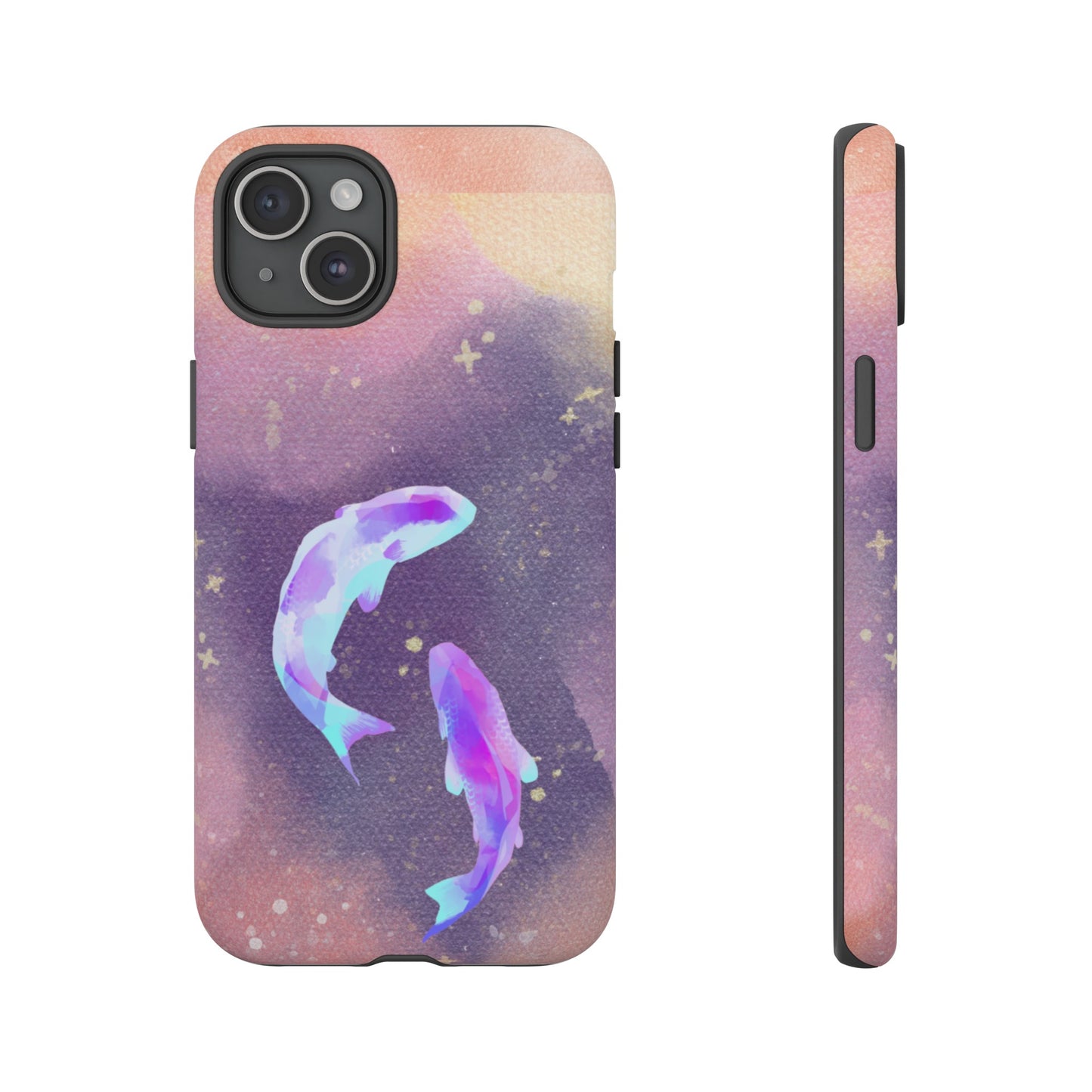 Cosmic Koi Phone Case | iPhone 15 Plus/ Pro, 14, 13, 12| Google Pixel 7, Pro, 5| Samsung Galaxy S23 All Major Phone Models