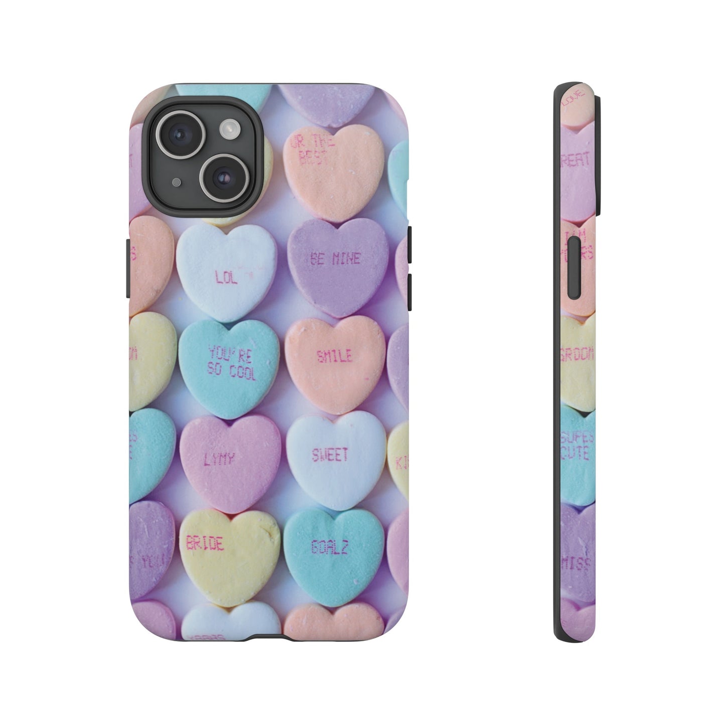 Hearts Valentine's Day Wallpaper Phone Case | iPhone 15 Plus/ Pro, 14, 13, 12| Google Pixel 7, Pro, 5| Samsung Galaxy S23 All Major Phone Models