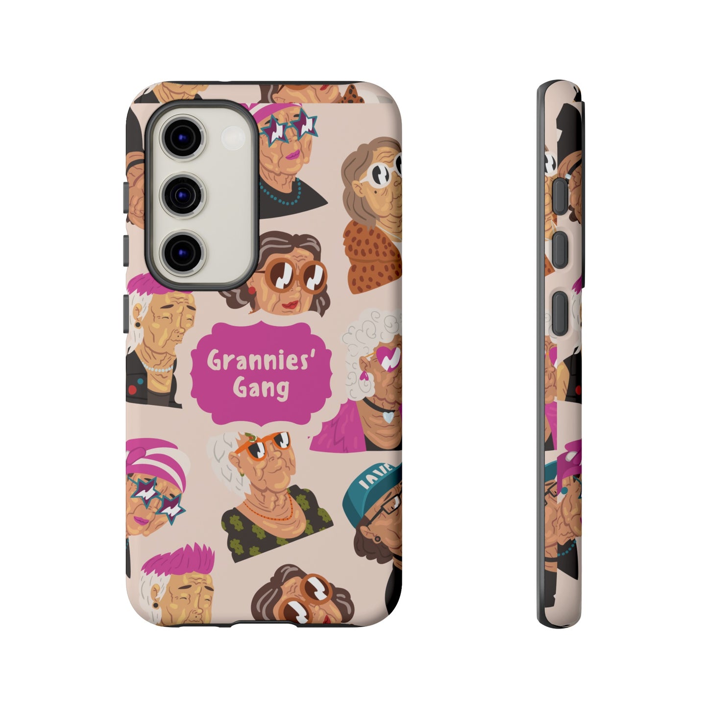 Grannies' Gang Wallpaper Phone Case | iPhone 15 Plus/ Pro, 14, 13, 12| Google Pixel 7, Pro, 5| Samsung Galaxy S23 All Major Phone Models