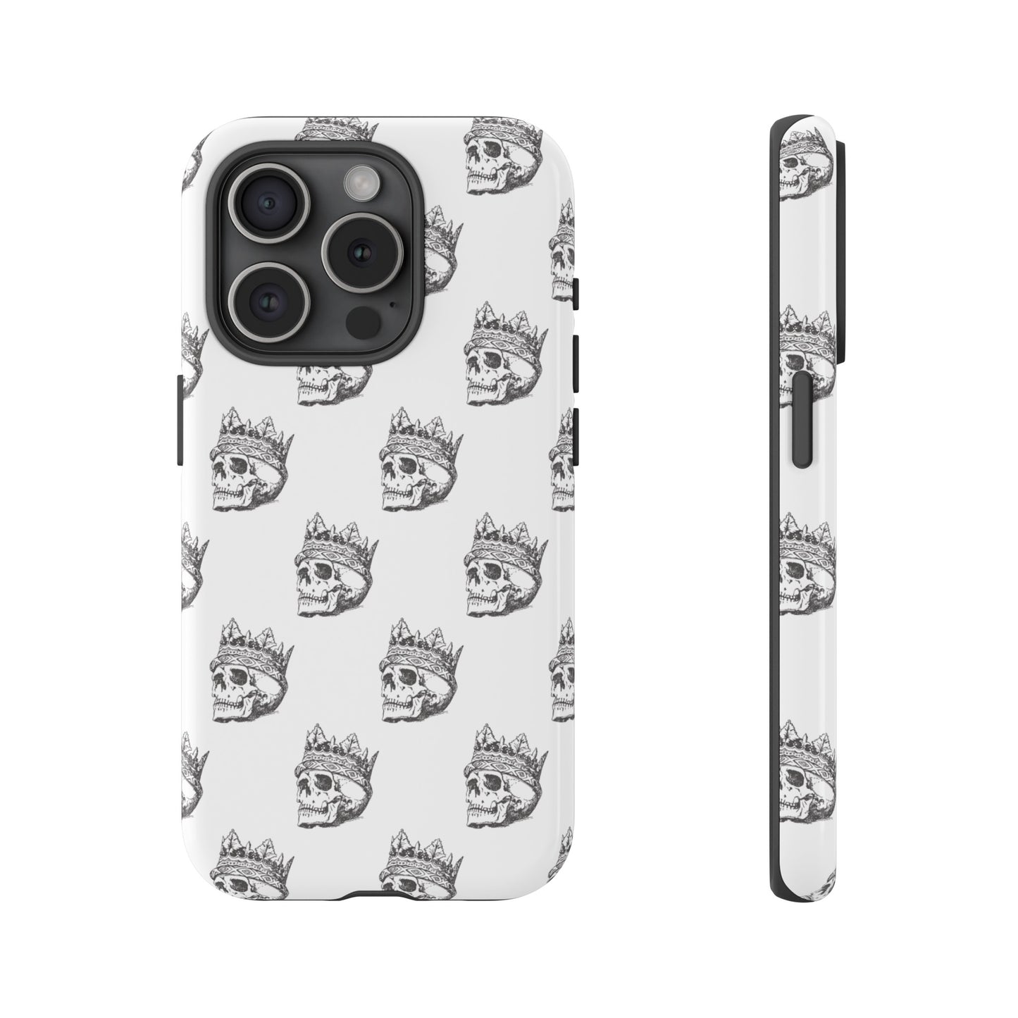 Skull Wallpaper Phone Case | iPhone 15 Plus/ Pro, 14, 13, 12| Google Pixel 7, Pro, 5| Samsung Galaxy S23 All Major Phone Models