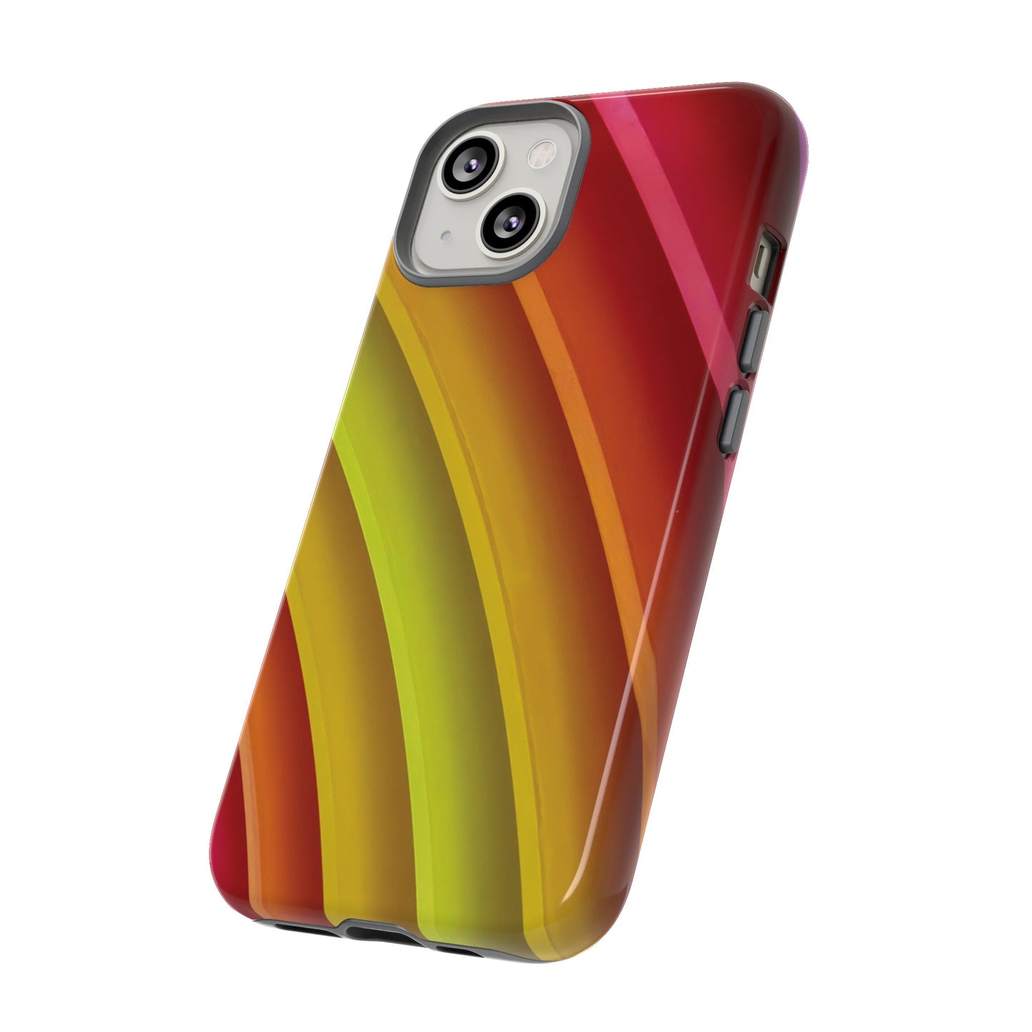 Curved Colourful Wallpaper Phone Case | iPhone 15 Plus/ Pro, 14, 13, 12| Google Pixel 7, Pro, 5| Samsung Galaxy S23 All Major Phone Models