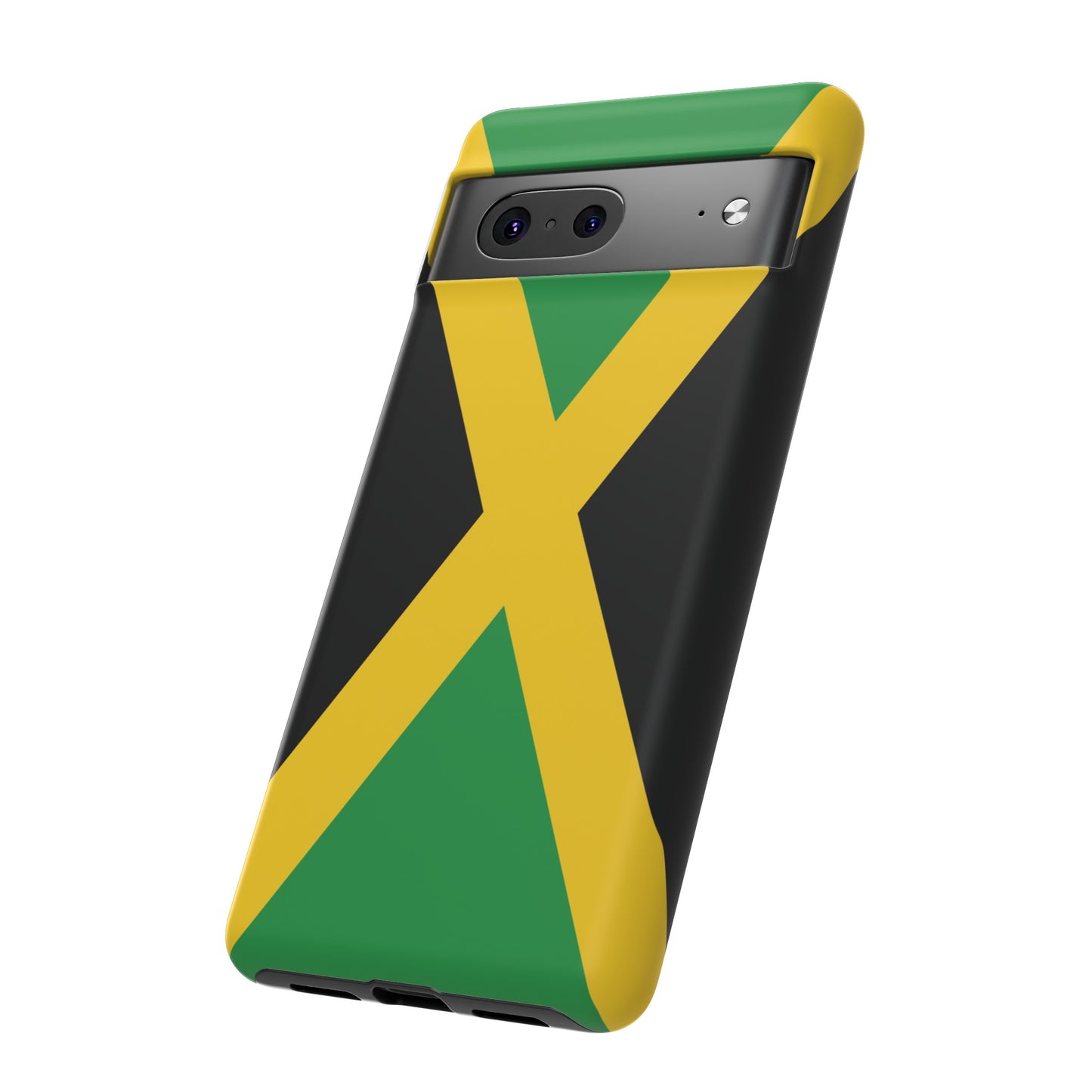 Jamaica Flag Phone Case | iPhone 15 Plus/ Pro, 14, 13, 12| Google Pixel 7, Pro, 5| Samsung Galaxy S23 All Major Phone Models