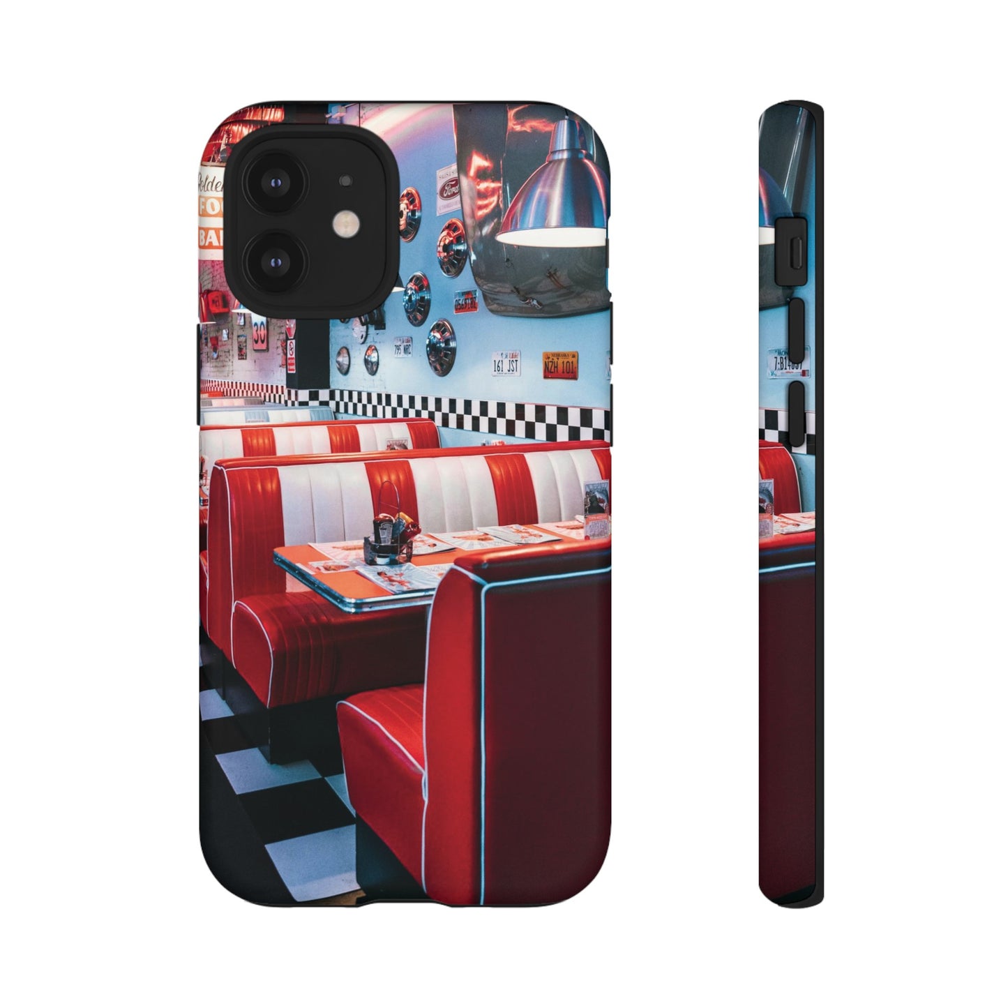 Diner Wallpaper Phone Case | iPhone 15 Plus/ Pro, 14, 13, 12| Google Pixel 7, Pro, 5| Samsung Galaxy S23 All Major Phone Models