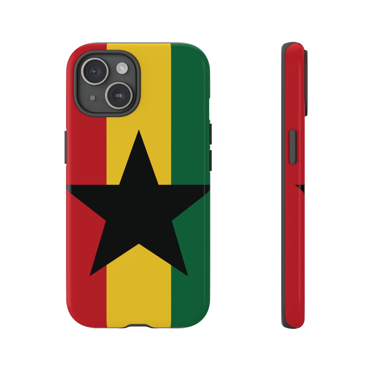 Ghana Flag Phone Case | iPhone 15 Plus/ Pro, 14, 13, 12| Google Pixel 7, Pro, 5| Samsung Galaxy S23 All Major Phone Models