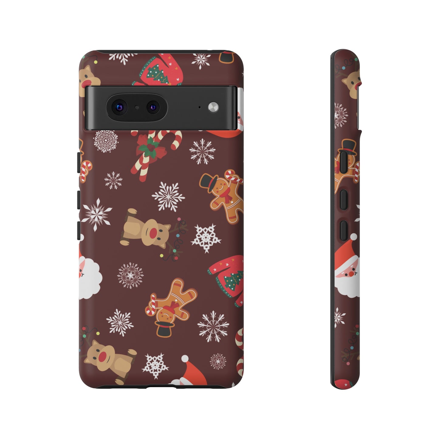 Festive Christmas Wallpaper Phone Case | iPhone 15 Plus/ Pro, 14, 13, 12| Google Pixel 7, Pro, 5| Samsung Galaxy S23 All Major Phone Models