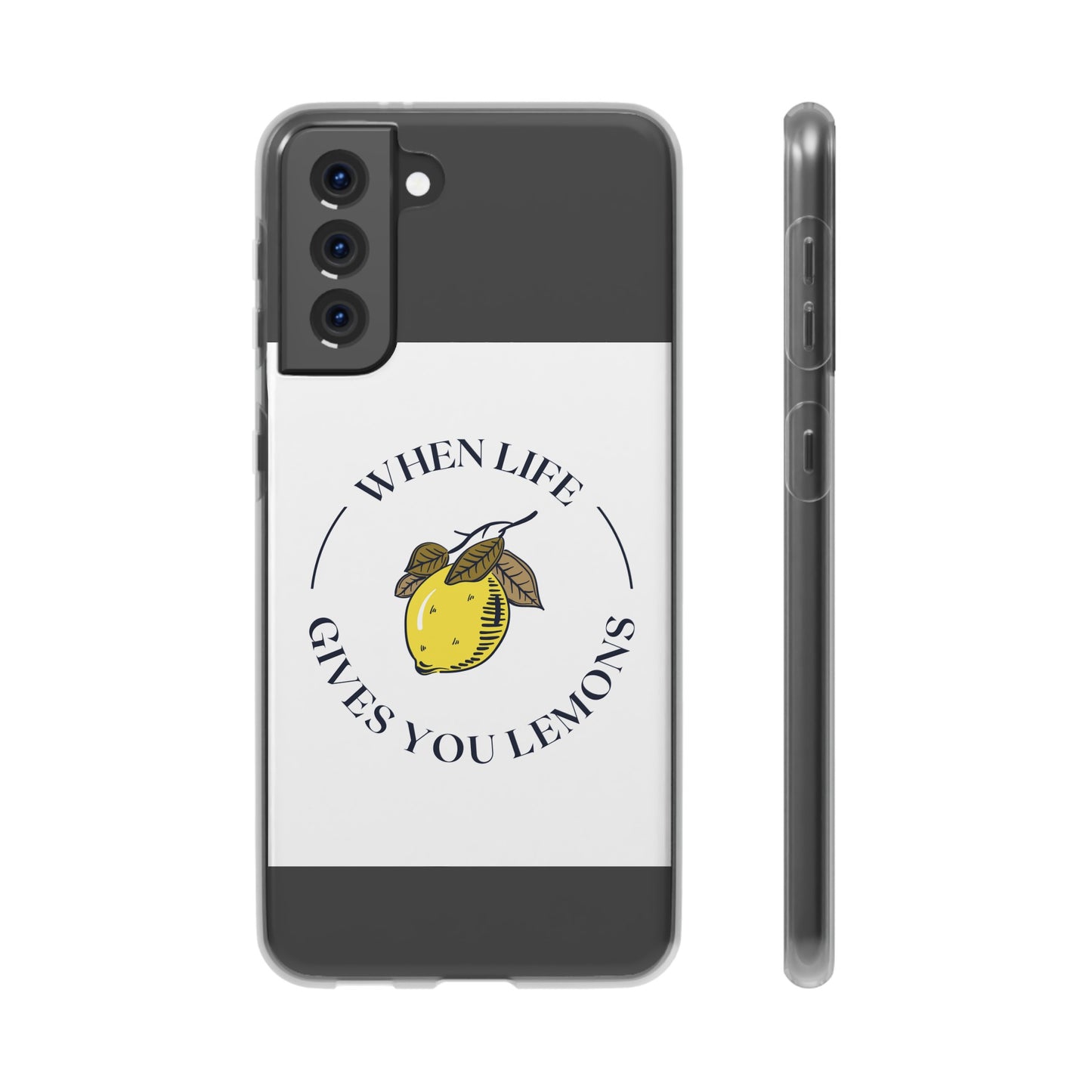 When Life Gives You Lemons Phone Case | iPhone 15 Plus/ Pro, 14, 13, 12| Samsung Galaxy S23 Models