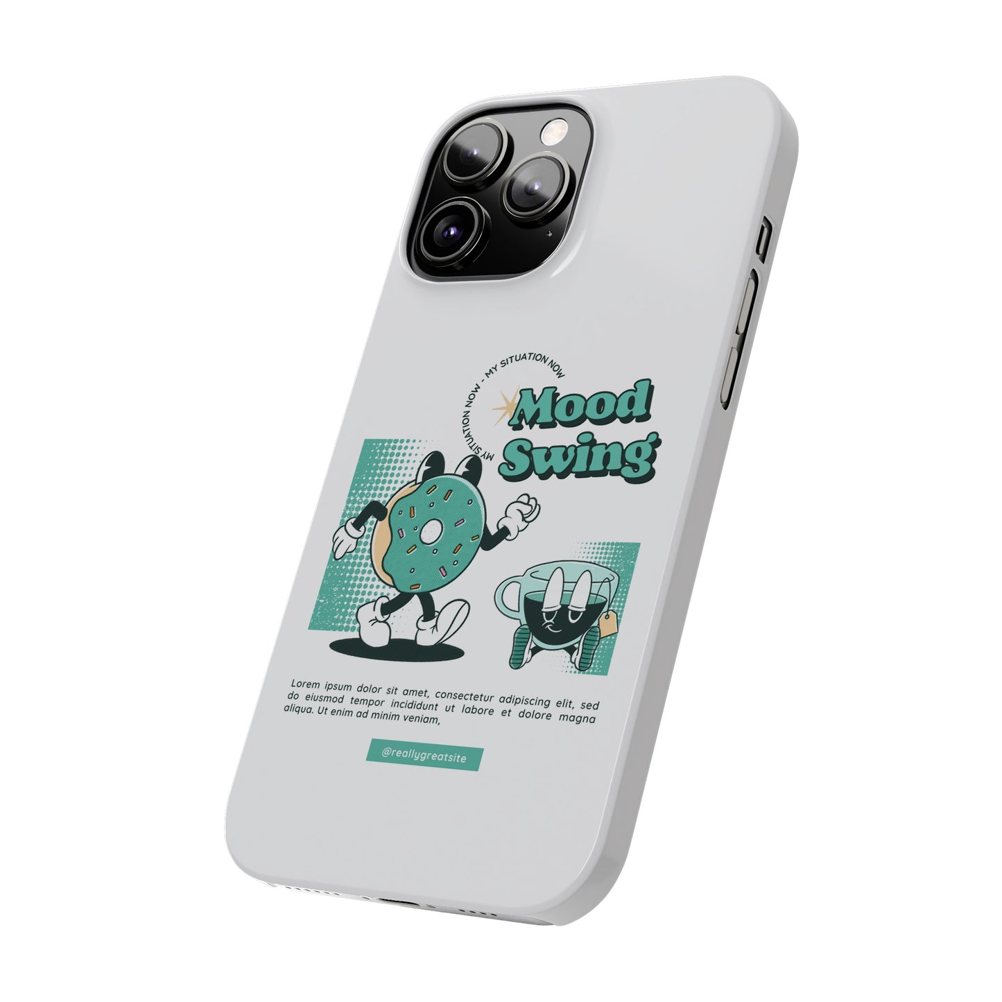 Mood Swing Phone Case | iPhone 15 Plus/ Pro, 14, 13, 12|