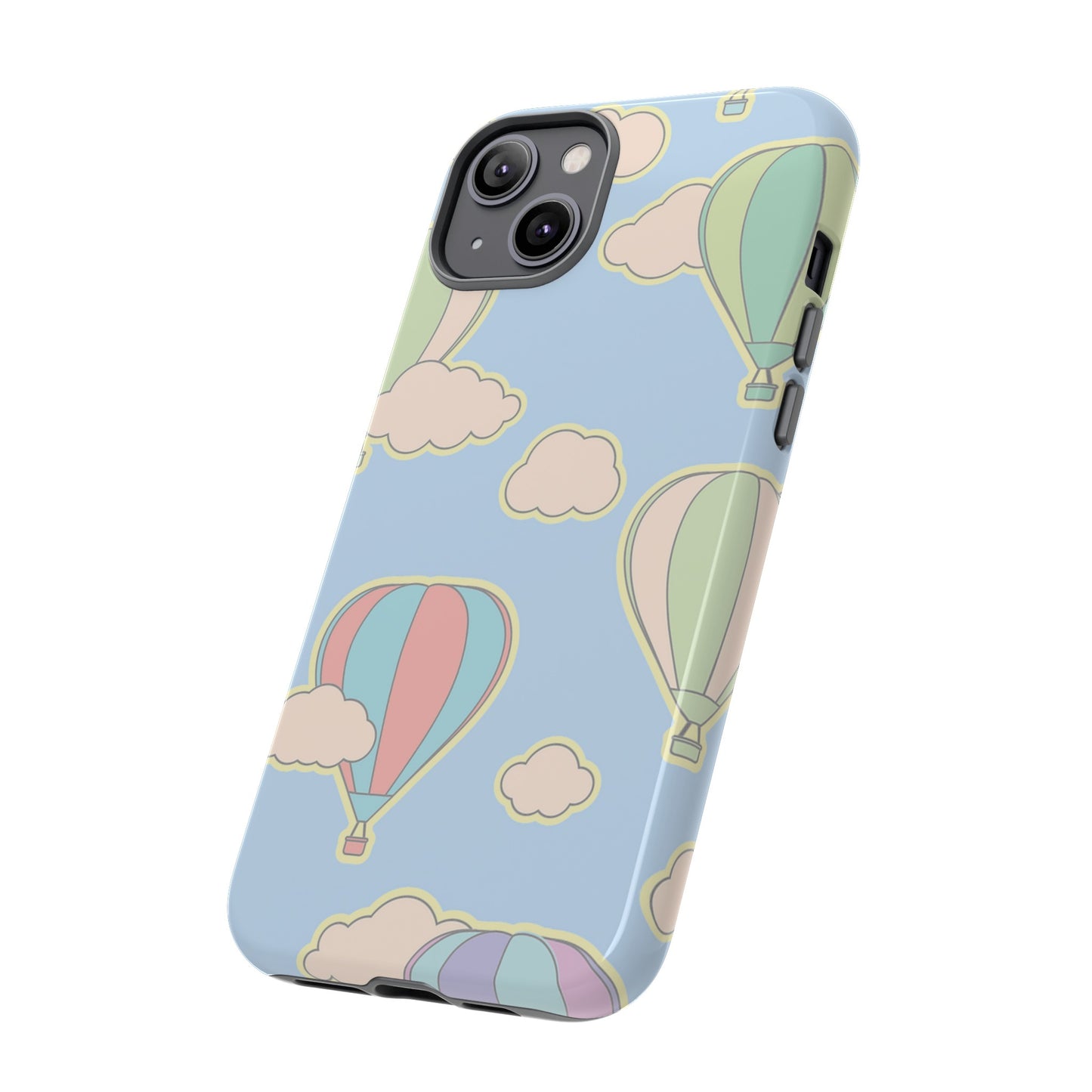 Hot Air Balloon Wallpaper Phone Case | iPhone 15 Plus/ Pro, 14, 13, 12| Google Pixel 7, Pro, 5| Samsung Galaxy S23 All Major Phone Models