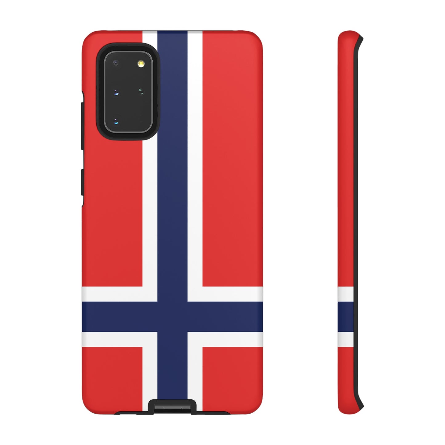 Norway Flag Phone Case | iPhone 15 Plus/ Pro, 14, 13, 12| Google Pixel 7, Pro, 5| Samsung Galaxy S23 All Major Phone Models