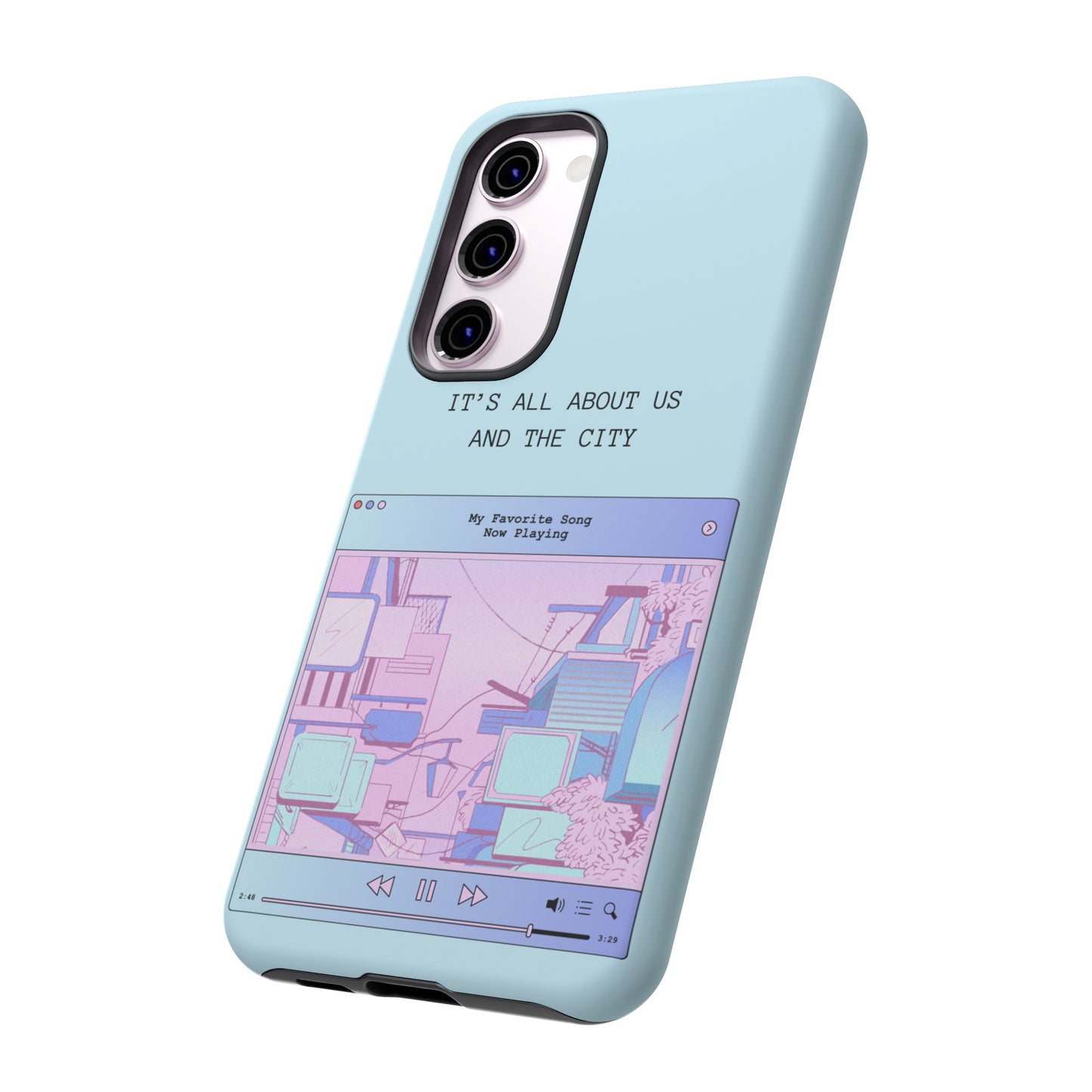 Us And The City Phone Case | iPhone 15 Plus/ Pro, 14, 13, 12| Google Pixel 7, Pro, 5| Samsung Galaxy S23 All Major Phone Models