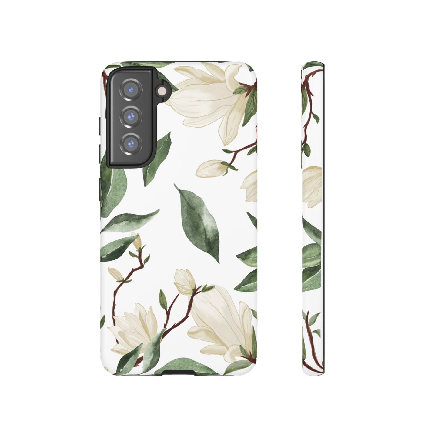 Light Floral Wallpaper Phone Case | iPhone 15 Plus/ Pro, 14, 13, 12| Google Pixel 7, Pro, 5| Samsung Galaxy S23 All Major Phone Models