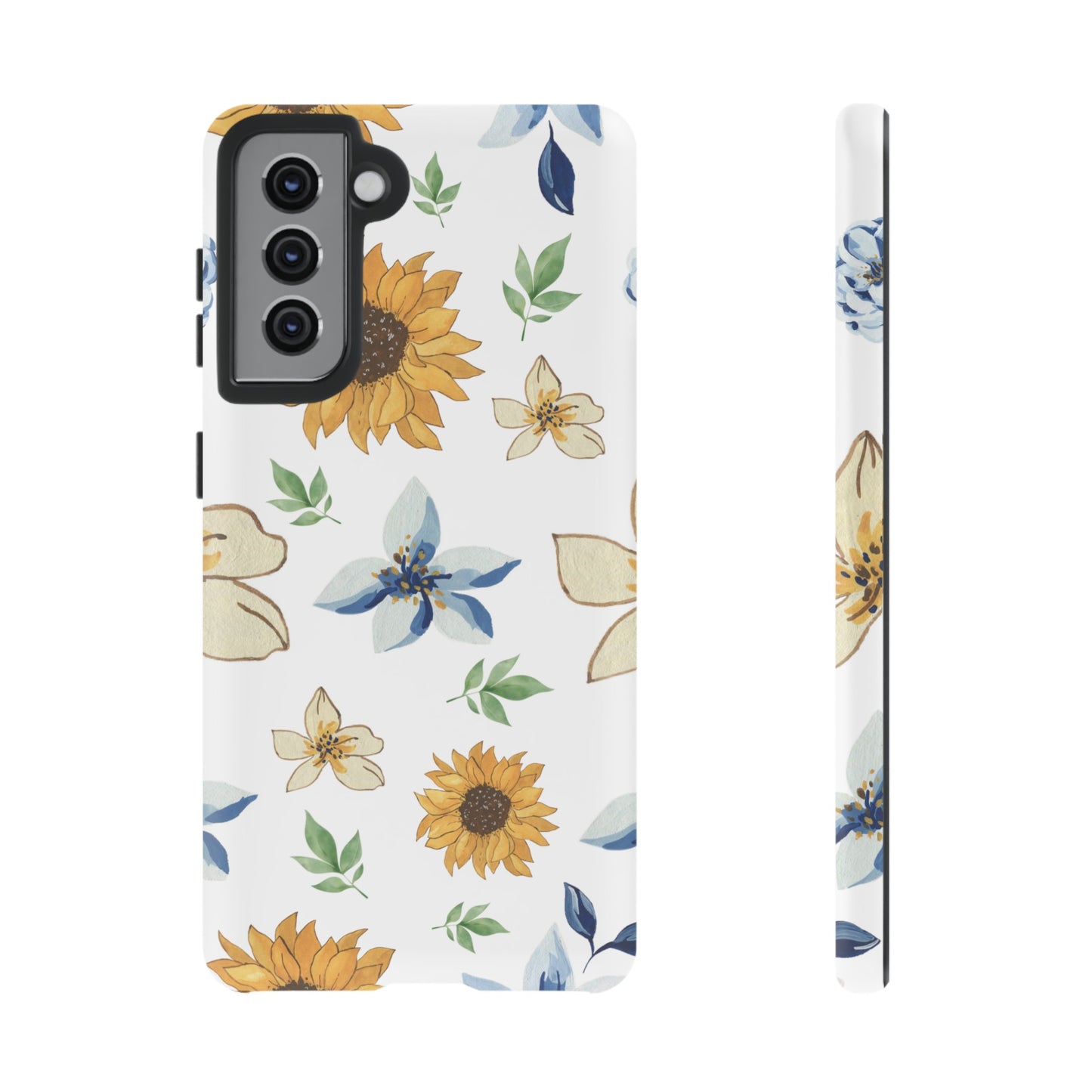 Beautiful Watercolour Flower Wallpaper Phone Case | iPhone 15 Plus/ Pro, 14, 13, 12| Google Pixel 7, Pro, 5| Samsung Galaxy S23 All Major Phone Models