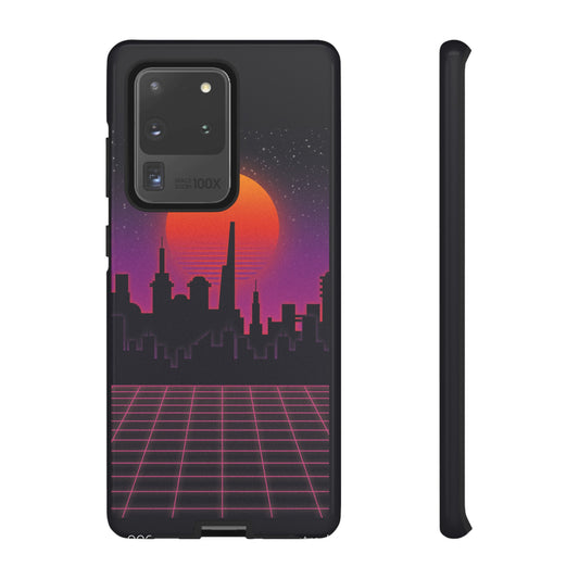 Retro City Phone Case | iPhone 15 Plus/ Pro, 14, 13, 12| Google Pixel 7, Pro, 5| Samsung Galaxy S23 All Major Phone Models