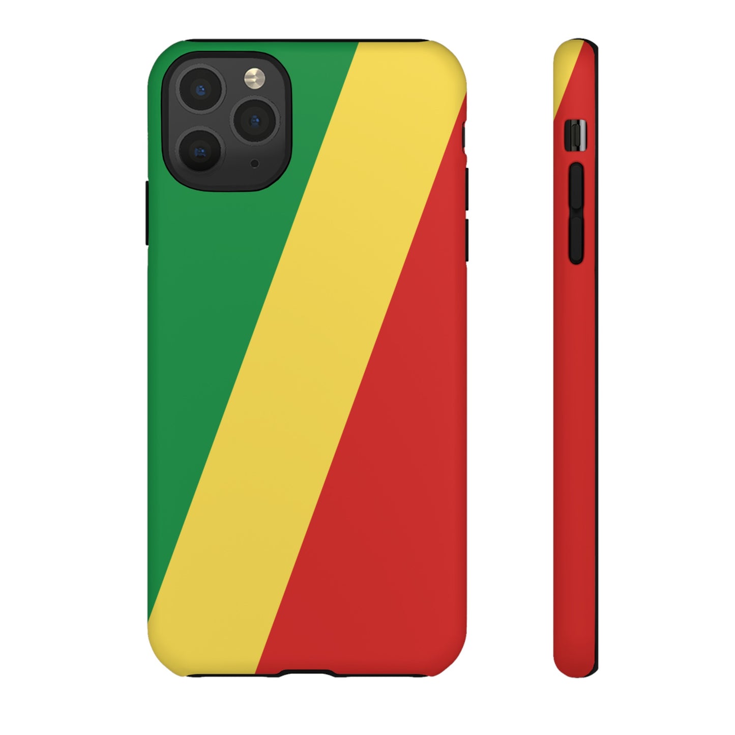 Congo-Brazzaville Flag Phone Case | iPhone 15 Plus/ Pro, 14, 13, 12| Google Pixel 7, Pro, 5| Samsung Galaxy S23 All Major Phone Models