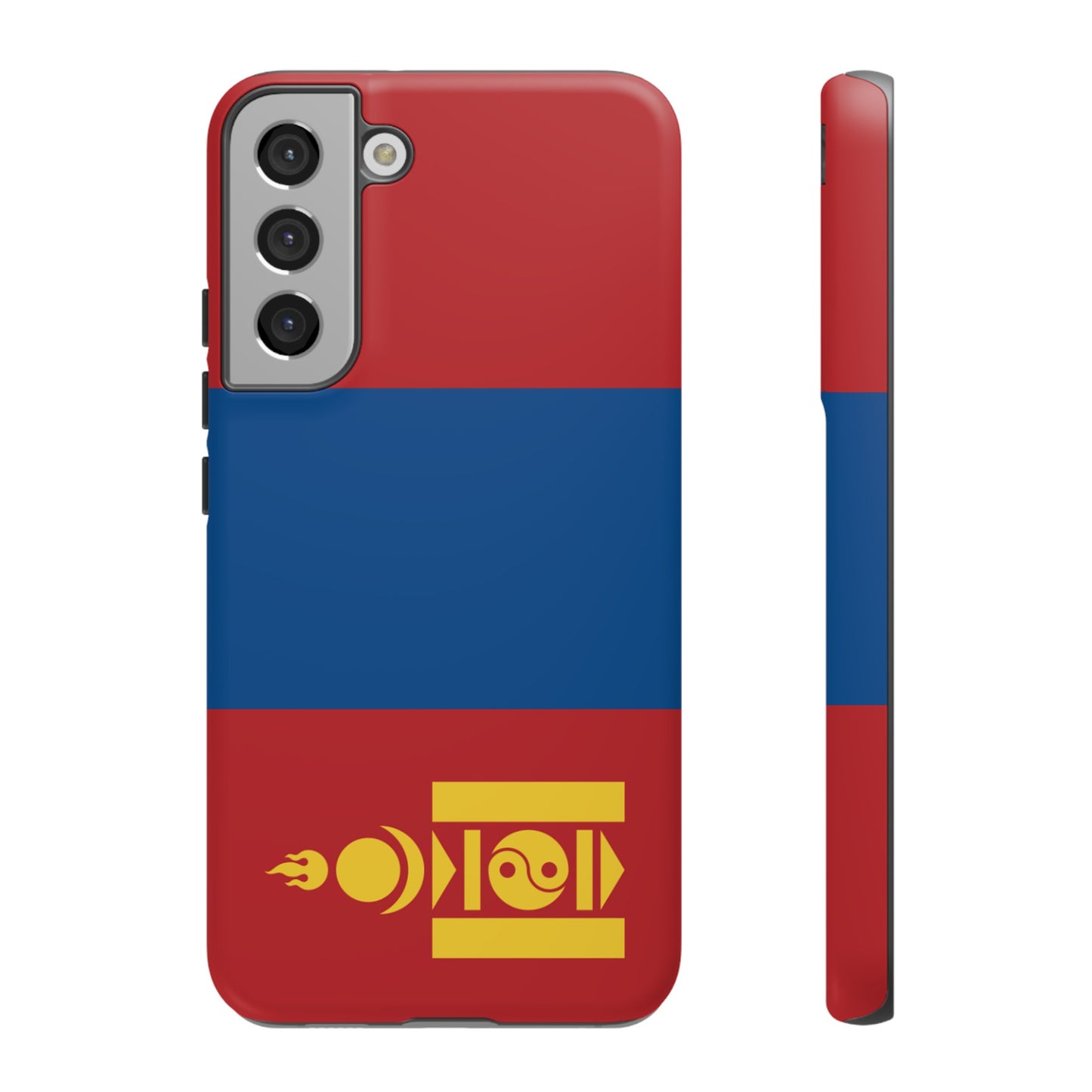 Mongolia Flag Phone Case | iPhone 15 Plus/ Pro, 14, 13, 12| Google Pixel 7, Pro, 5| Samsung Galaxy S23 All Major Phone Models