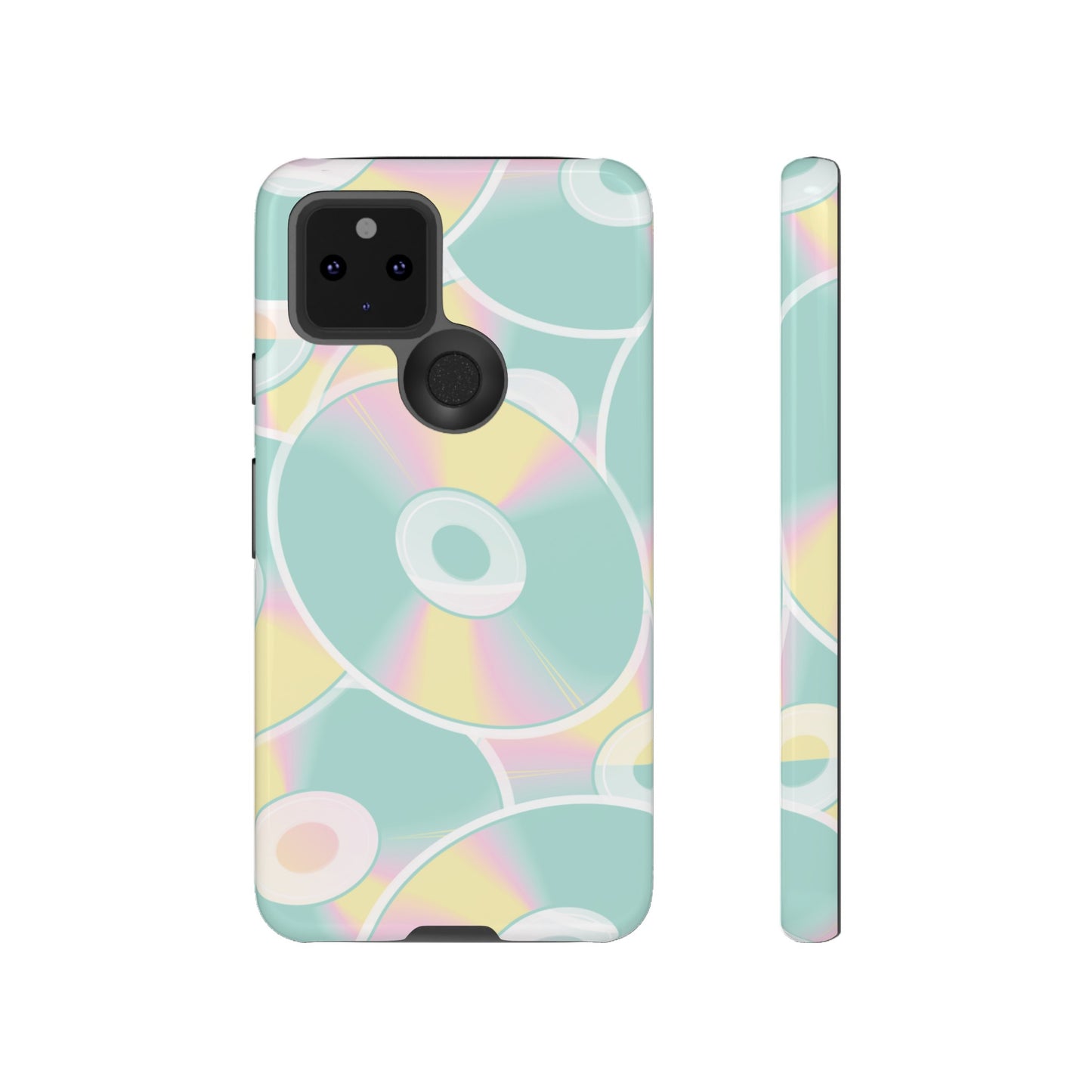 90's CD Wallpaper Phone Case | iPhone 15 Plus/ Pro, 14, 13, 12| Google Pixel 7, Pro, 5| Samsung Galaxy S23 All Major Phone Models