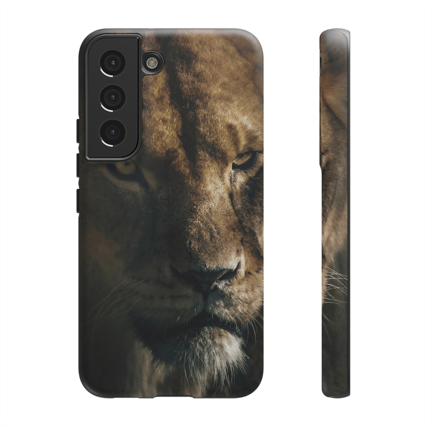 Lion Wallpaper Phone Case | iPhone 15 Plus/ Pro, 14, 13, 12| Google Pixel 7, Pro, 5| Samsung Galaxy S23 All Major Phone Models