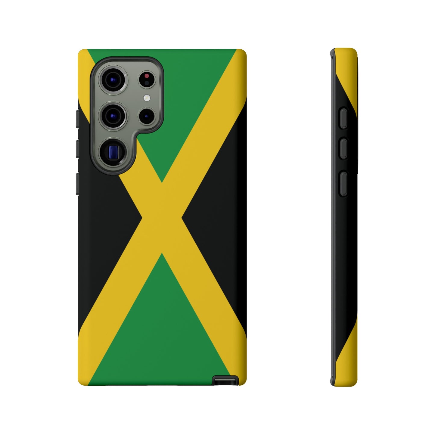 Jamaica Flag Phone Case | iPhone 15 Plus/ Pro, 14, 13, 12| Google Pixel 7, Pro, 5| Samsung Galaxy S23 All Major Phone Models