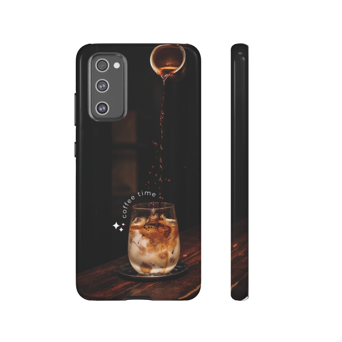 Coffee Time Wallpaper Phone Case | iPhone 15 Plus/ Pro, 14, 13, 12| Google Pixel 7, Pro, 5| Samsung Galaxy S23 All Major Phone Models