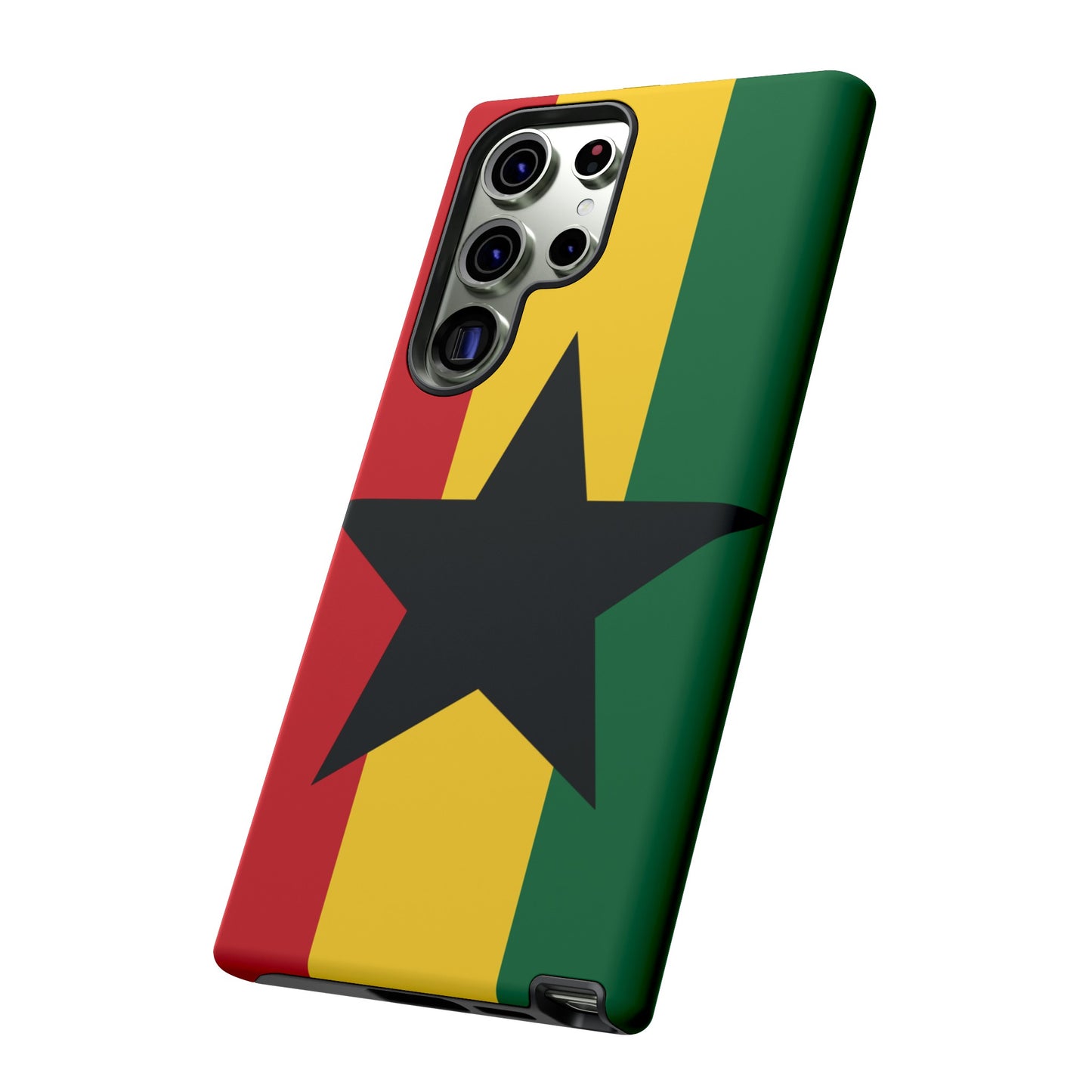 Ghana Flag Phone Case | iPhone 15 Plus/ Pro, 14, 13, 12| Google Pixel 7, Pro, 5| Samsung Galaxy S23 All Major Phone Models