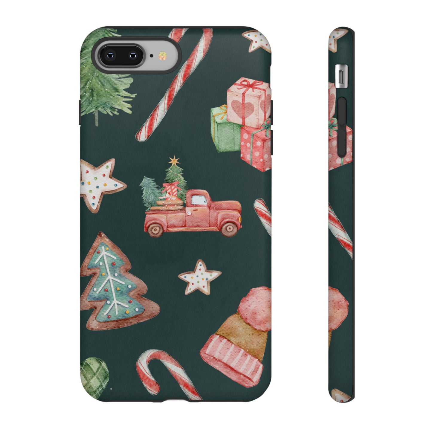 Festive Christmas Wallpaper Phone Case | iPhone 15 Plus/ Pro, 14, 13, 12| Google Pixel 7, Pro, 5| Samsung Galaxy S23 All Major Phone Models