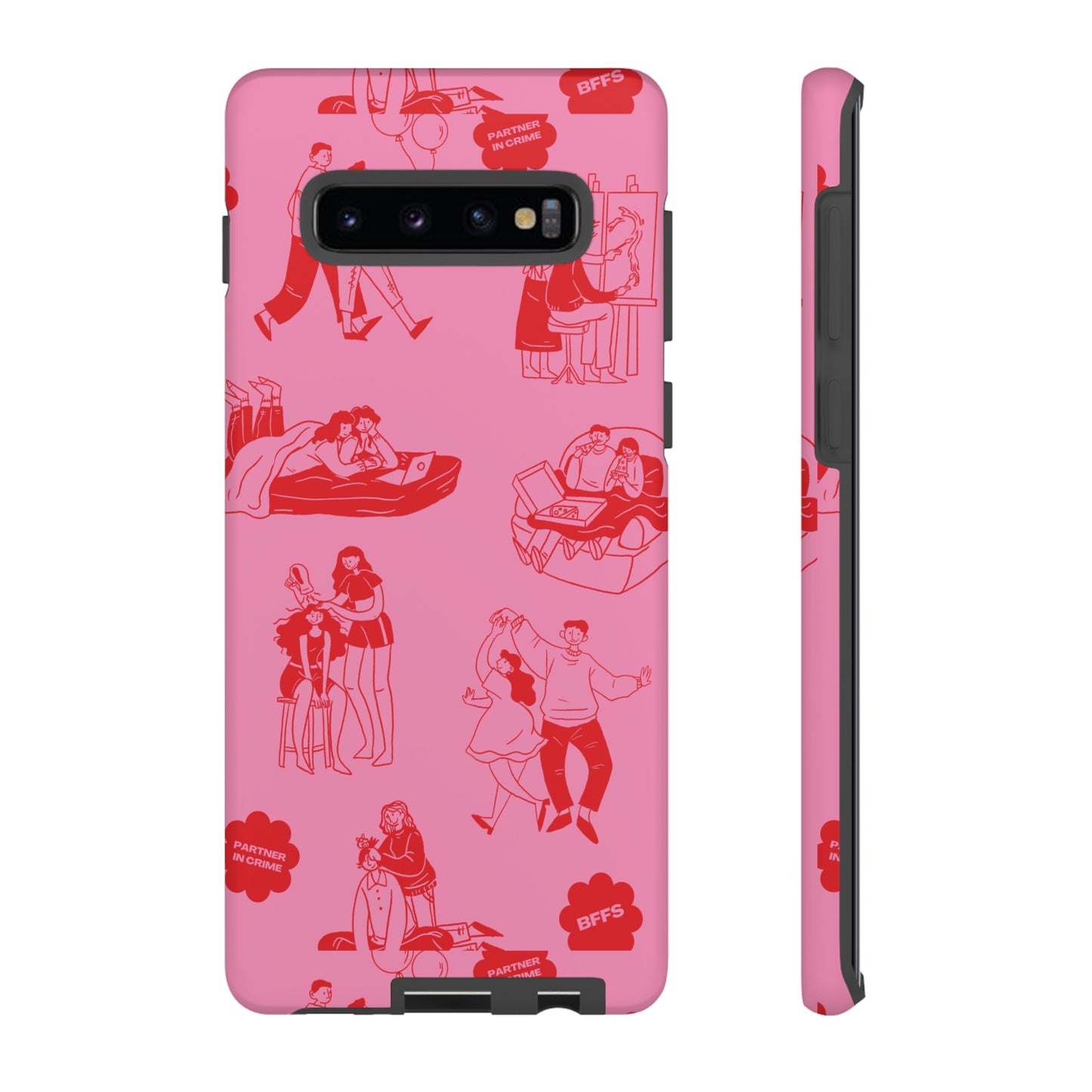 Pink Valentine's Day Wallpaper Phone Case | iPhone 15 Plus/ Pro, 14, 13, 12| Google Pixel 7, Pro, 5| Samsung Galaxy S23 All Major Phone Models