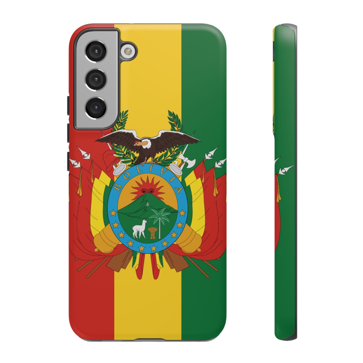 Bolivia Flag Phone Case | iPhone 15 Plus/ Pro, 14, 13, 12| Google Pixel 7, Pro, 5| Samsung Galaxy S23 All Major Phone Models