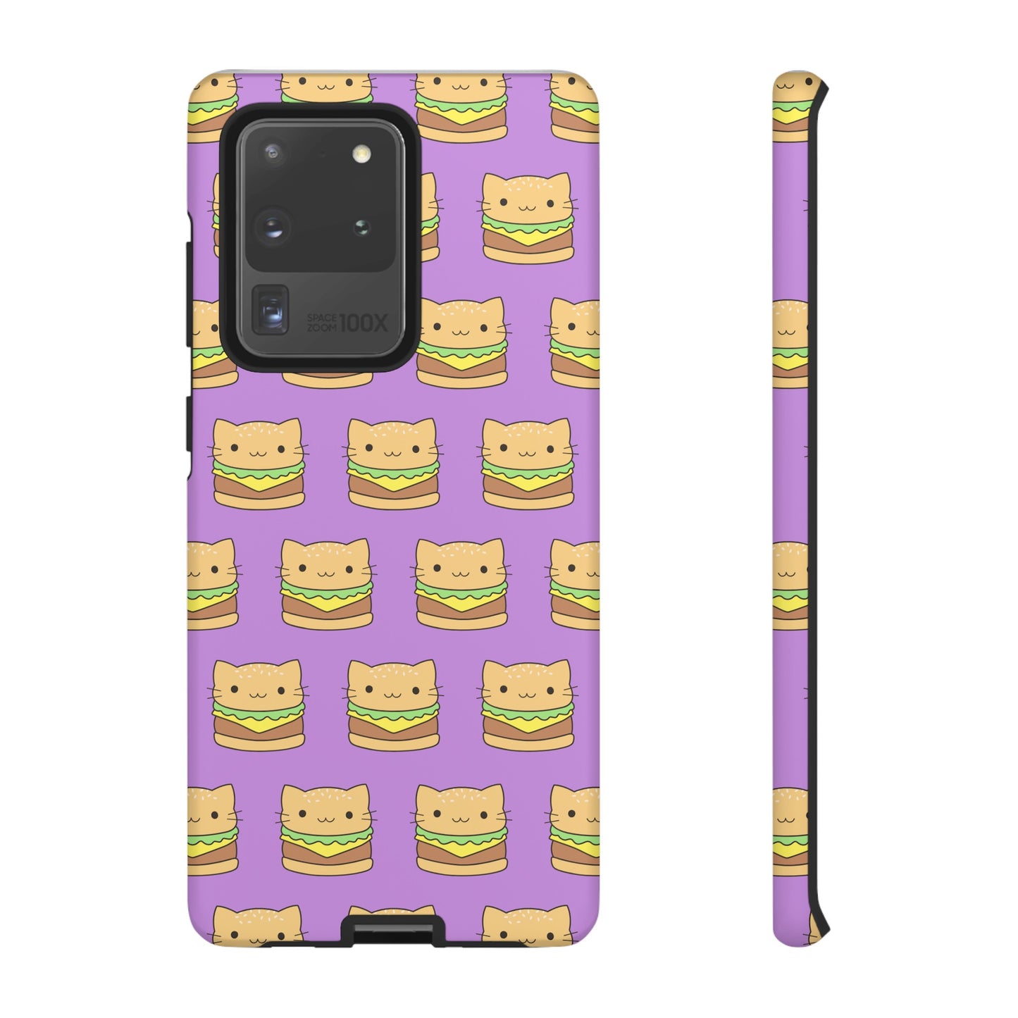 Cat Burger Phone Case | iPhone 15 Plus/ Pro, 14, 13, 12| Google Pixel 7, Pro, 5| Samsung Galaxy S23 All Major Phone Models