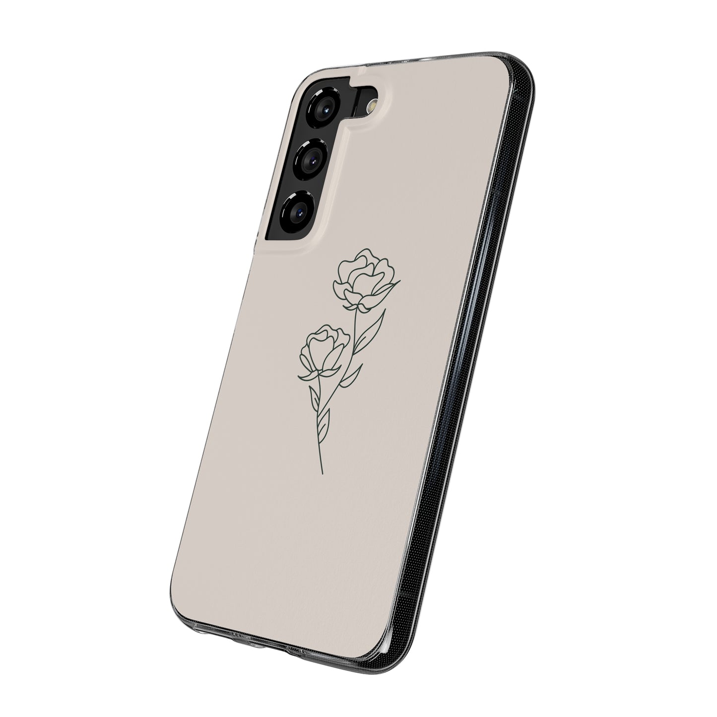 Simple Rose Phone Case | iPhone 15 Plus/ Pro, 14, 13, 12| Google Pixel 7, Pro, 5| Samsung Galaxy S23 All Major Phone Models