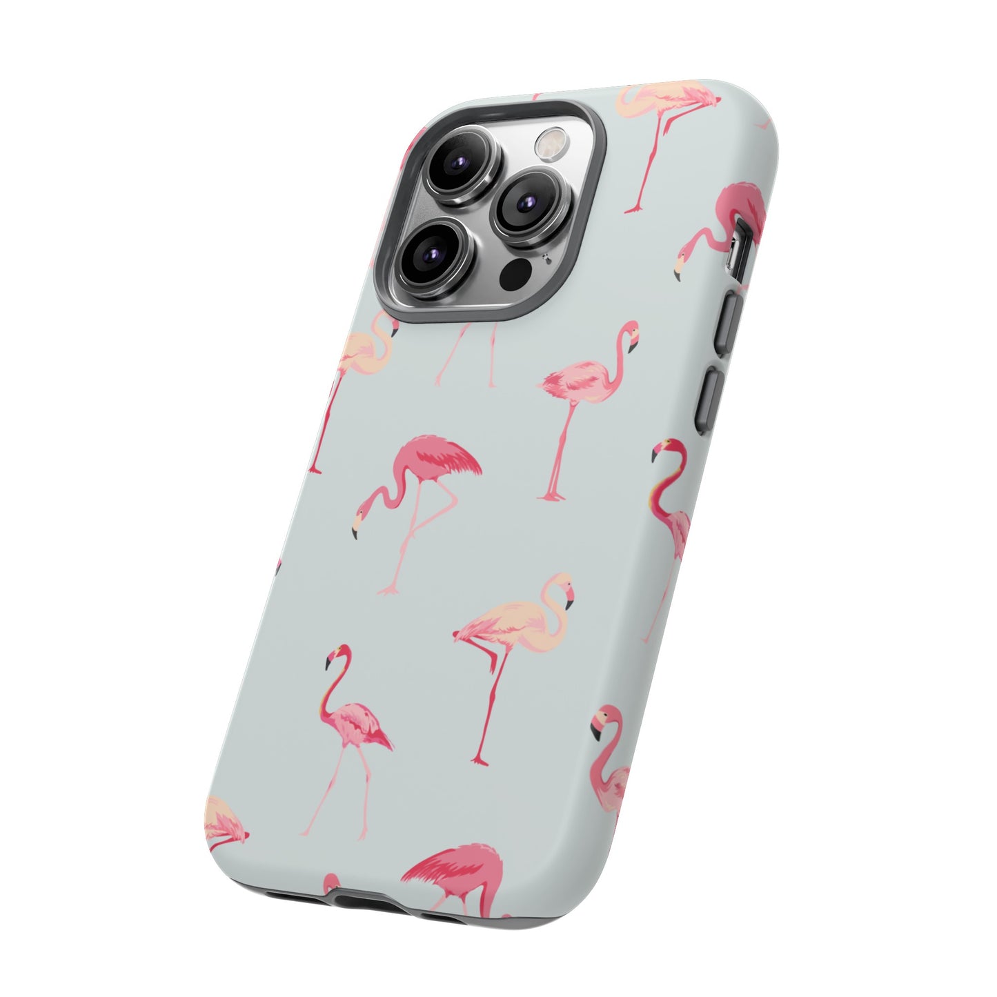 Flamingo Wallpaper Phone Case | iPhone 15 Plus/ Pro, 14, 13, 12| Google Pixel 7, Pro, 5| Samsung Galaxy S23 All Major Phone Models