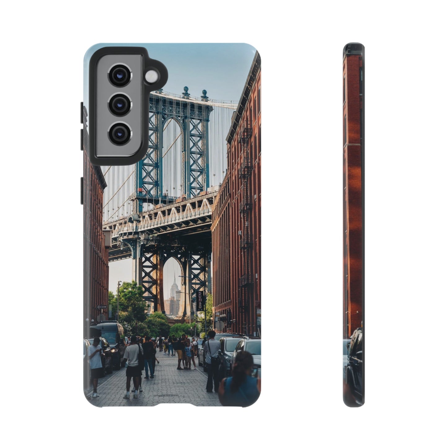 Stunning Brooklyn Bridge Wallpaper Phone Case | iPhone 15 Plus/ Pro, 14, 13, 12| Google Pixel 7, Pro, 5| Samsung Galaxy S23 All Major Phone Models