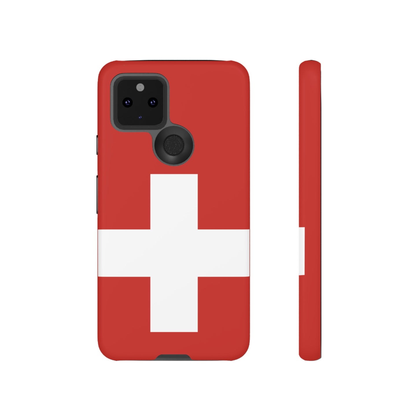 Switzerland Flag Phone Case | iPhone 15 Plus/ Pro, 14, 13, 12| Google Pixel 7, Pro, 5| Samsung Galaxy S23 All Major Phone Models