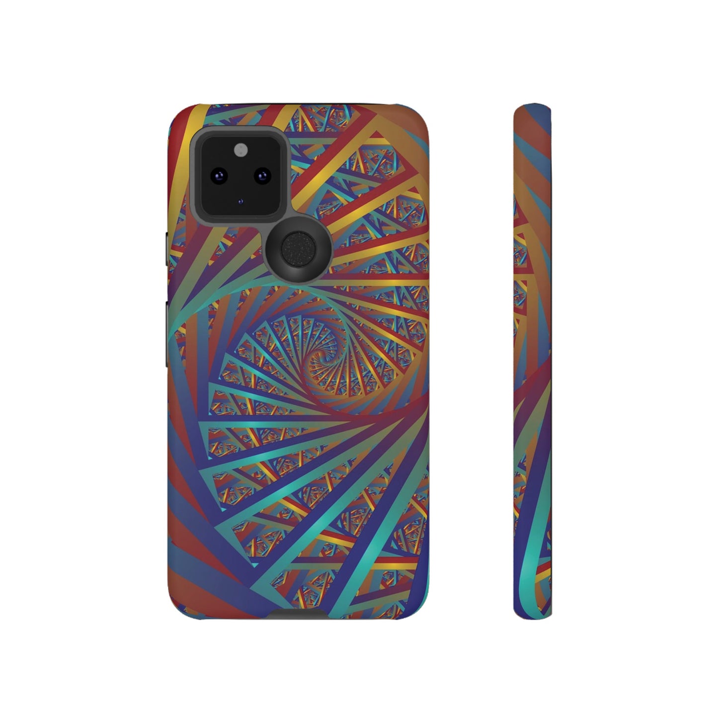 Colourful Spiral Wallpaper Phone Case | iPhone 15 Plus/ Pro, 14, 13, 12| Google Pixel 7, Pro, 5| Samsung Galaxy S23 All Major Phone Models