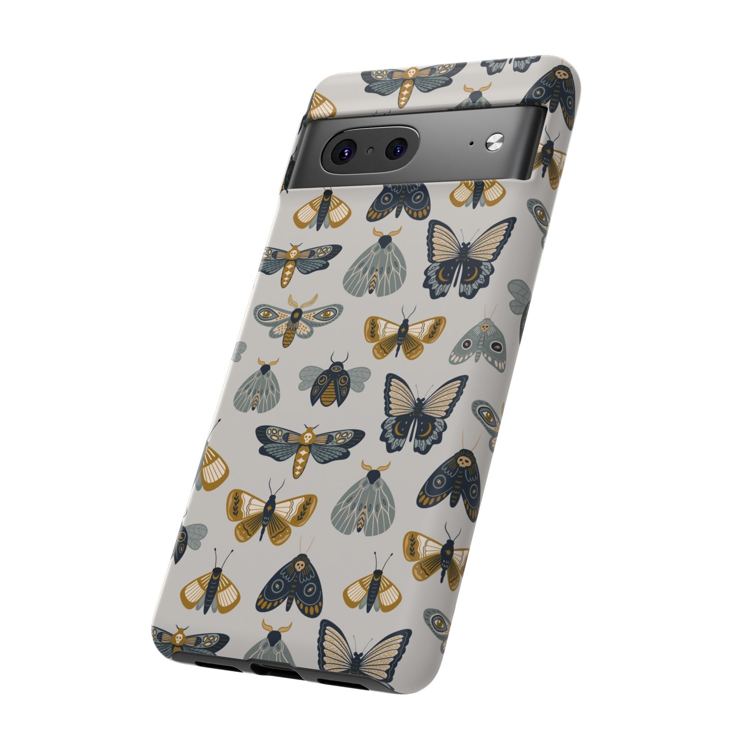 Butterfly and Moth Wallpaper Phone Case | iPhone 15 Plus/ Pro, 14, 13, 12| Google Pixel 7, Pro, 5| Samsung Galaxy S23 All Major Phone Models