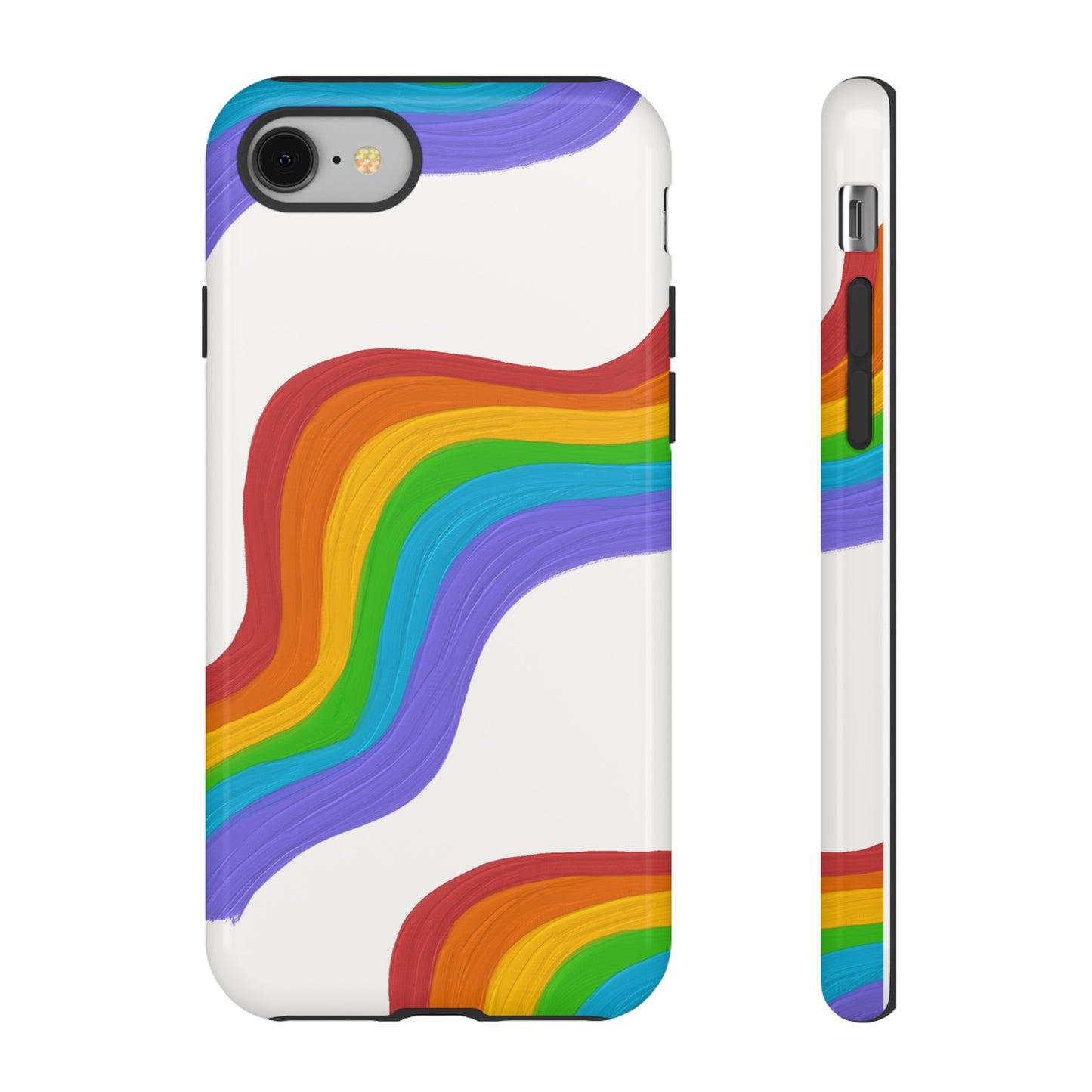 Rainbow Wallpaper Phone Case | iPhone 15 Plus/ Pro, 14, 13, 12| Google Pixel 7, Pro, 5| Samsung Galaxy S23 All Major Phone Models