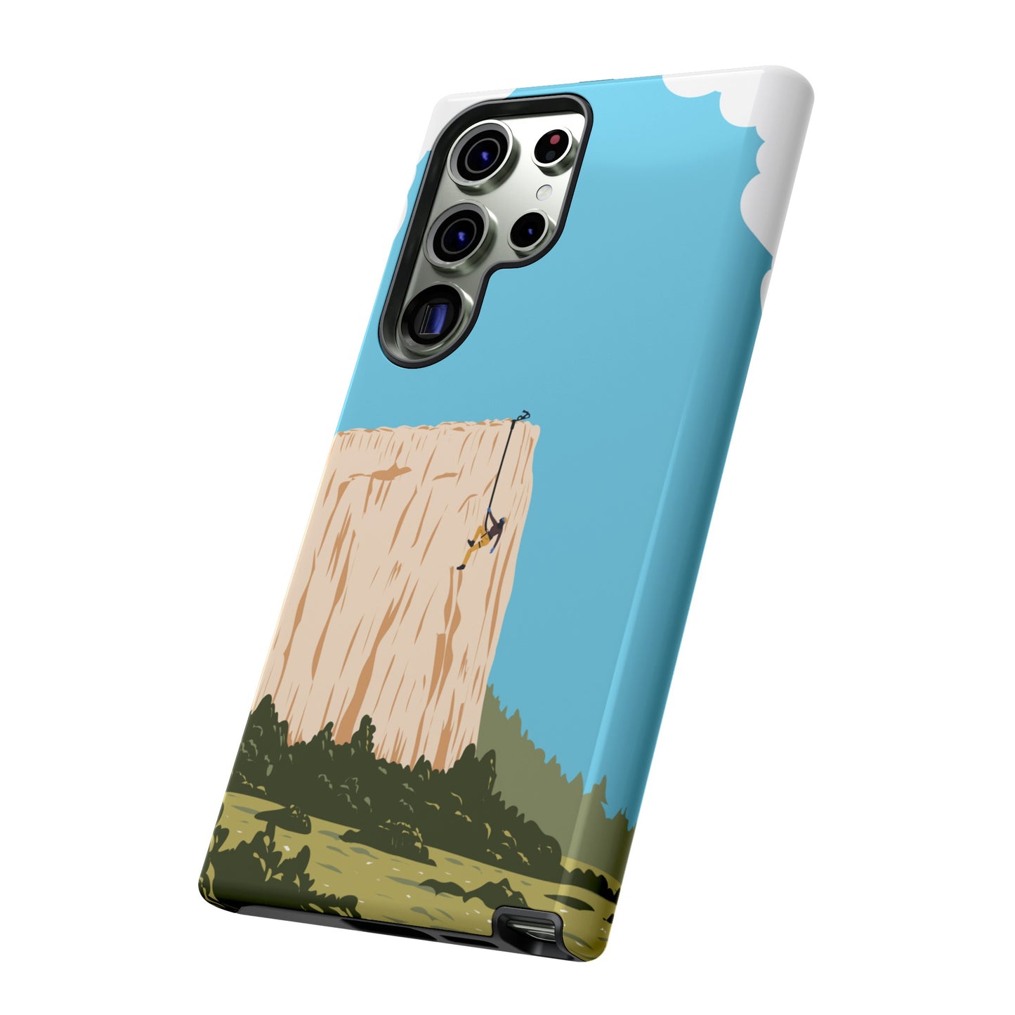 Climber Wallpaper Phone Case | iPhone 15 Plus/ Pro, 14, 13, 12| Google Pixel 7, Pro, 5| Samsung Galaxy S23 All Major Phone Models