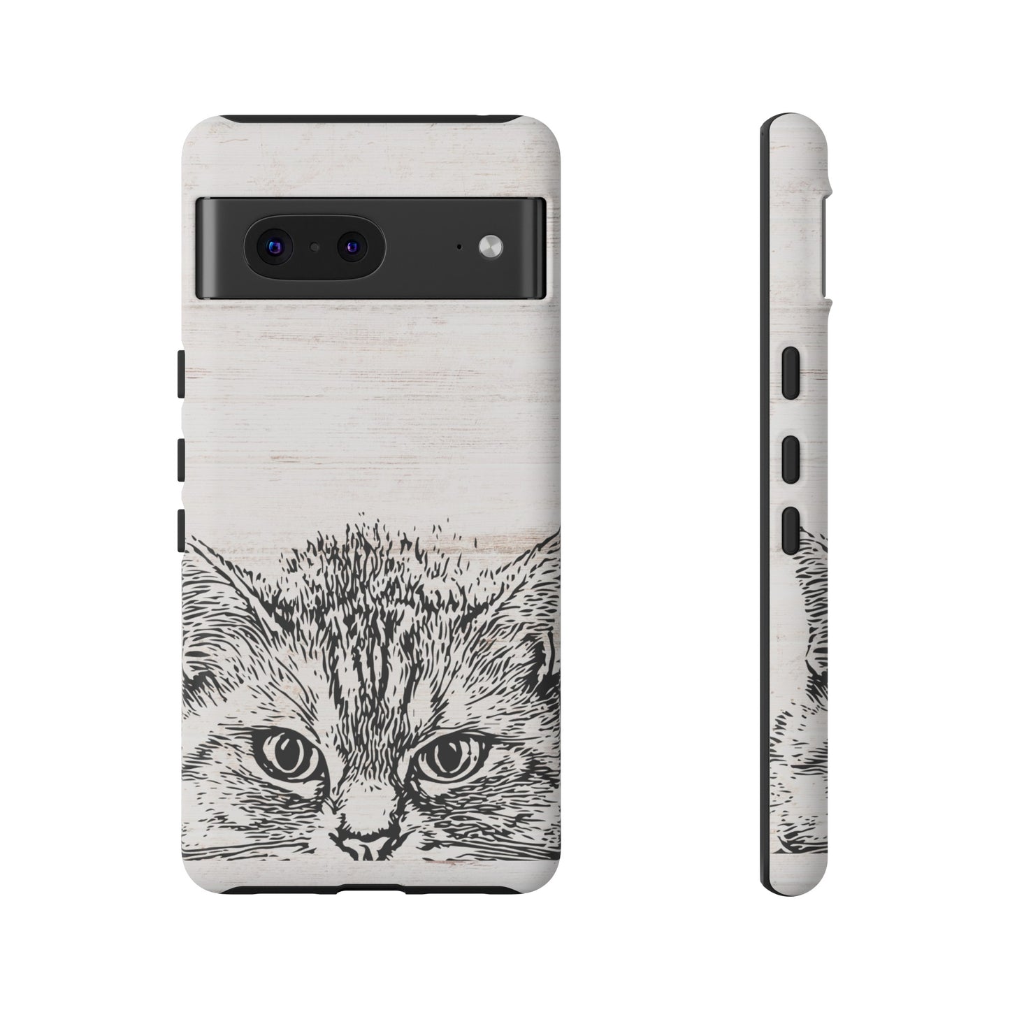 Close- Up Cat Wallpaper Phone Case | iPhone 15 Plus/ Pro, 14, 13, 12| Google Pixel 7, Pro, 5| Samsung Galaxy S23 All Major Phone Models