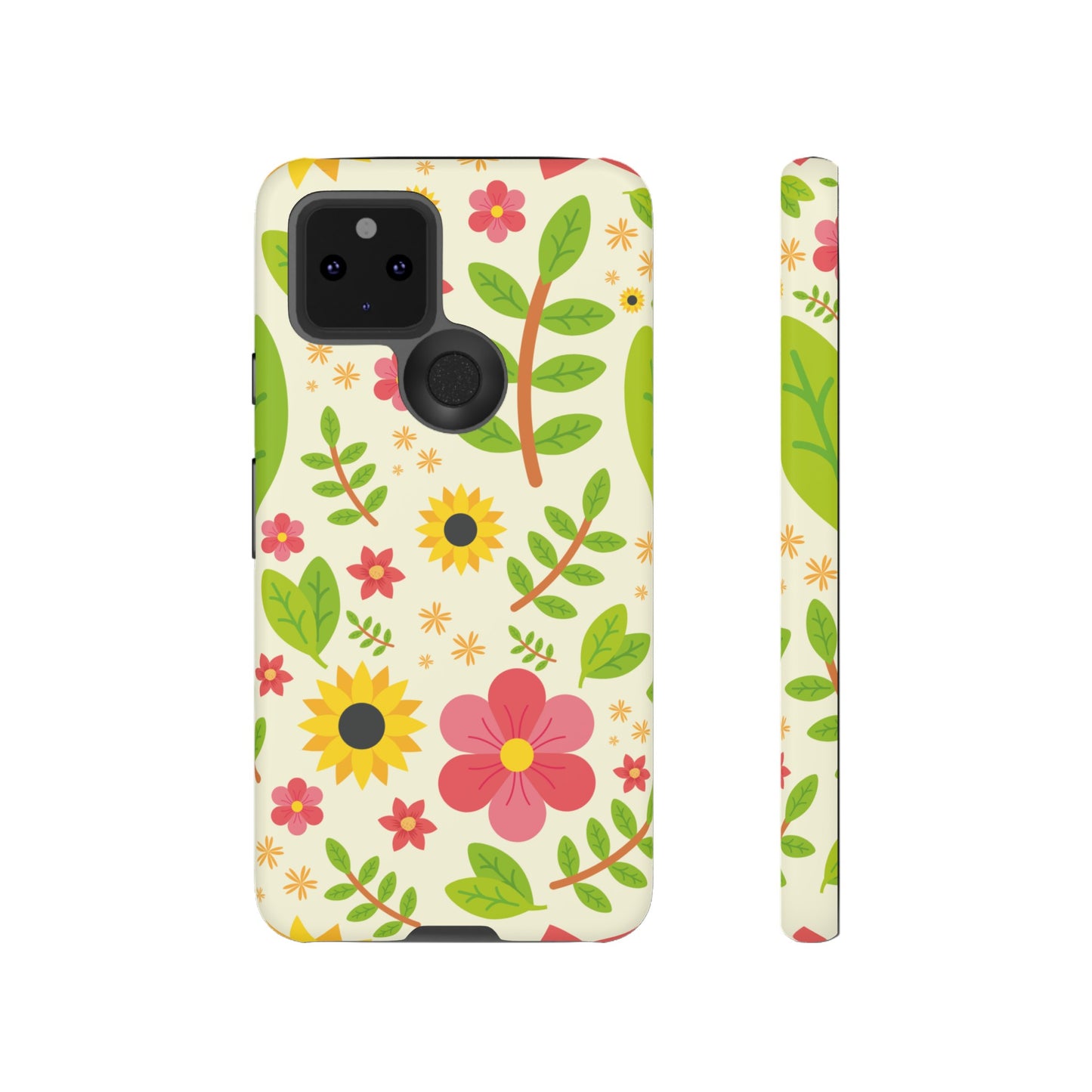 Botanical Flowers Phone Case | iPhone 15 Plus/ Pro, 14, 13, 12| Google Pixel 7, Pro, 5| Samsung Galaxy S23 All Major Phone Models