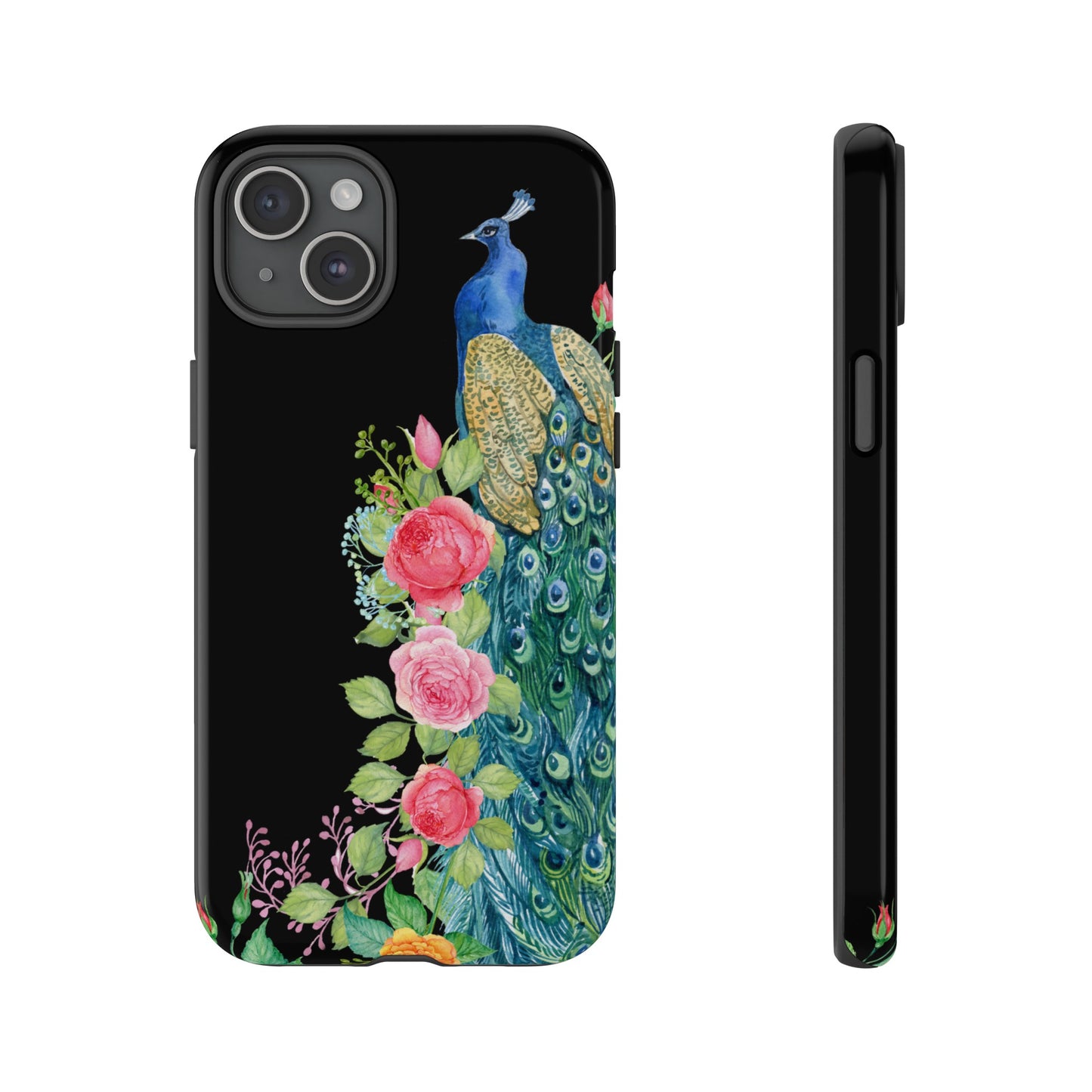 Peacock Wallpaper Phone Case | iPhone 15 Plus/ Pro, 14, 13, 12| Google Pixel 7, Pro, 5| Samsung Galaxy S23 All Major Phone Models