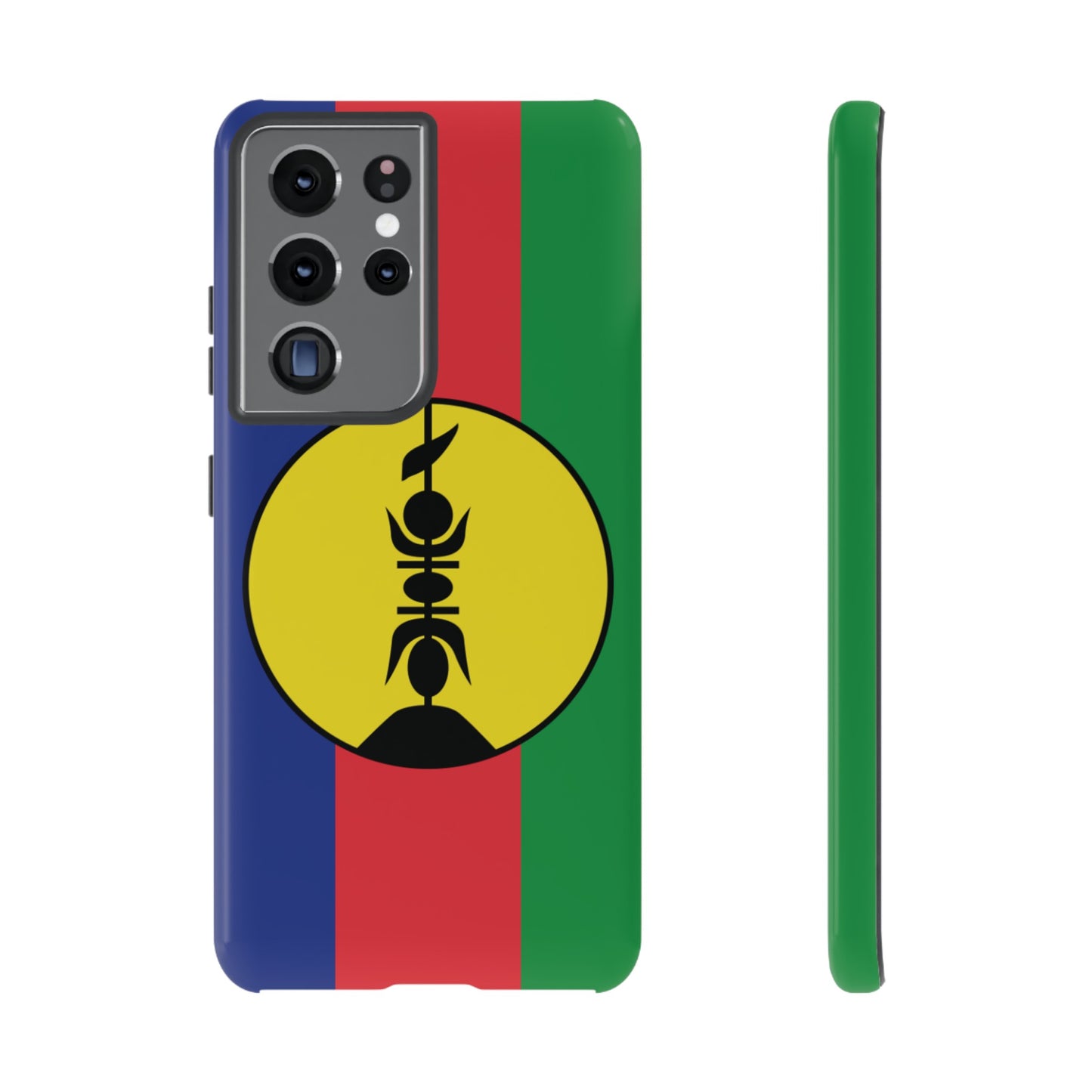 New Caledonia Flag Phone Case | iPhone 15 Plus/ Pro, 14, 13, 12| Google Pixel 7, Pro, 5| Samsung Galaxy S23 All Major Phone Models