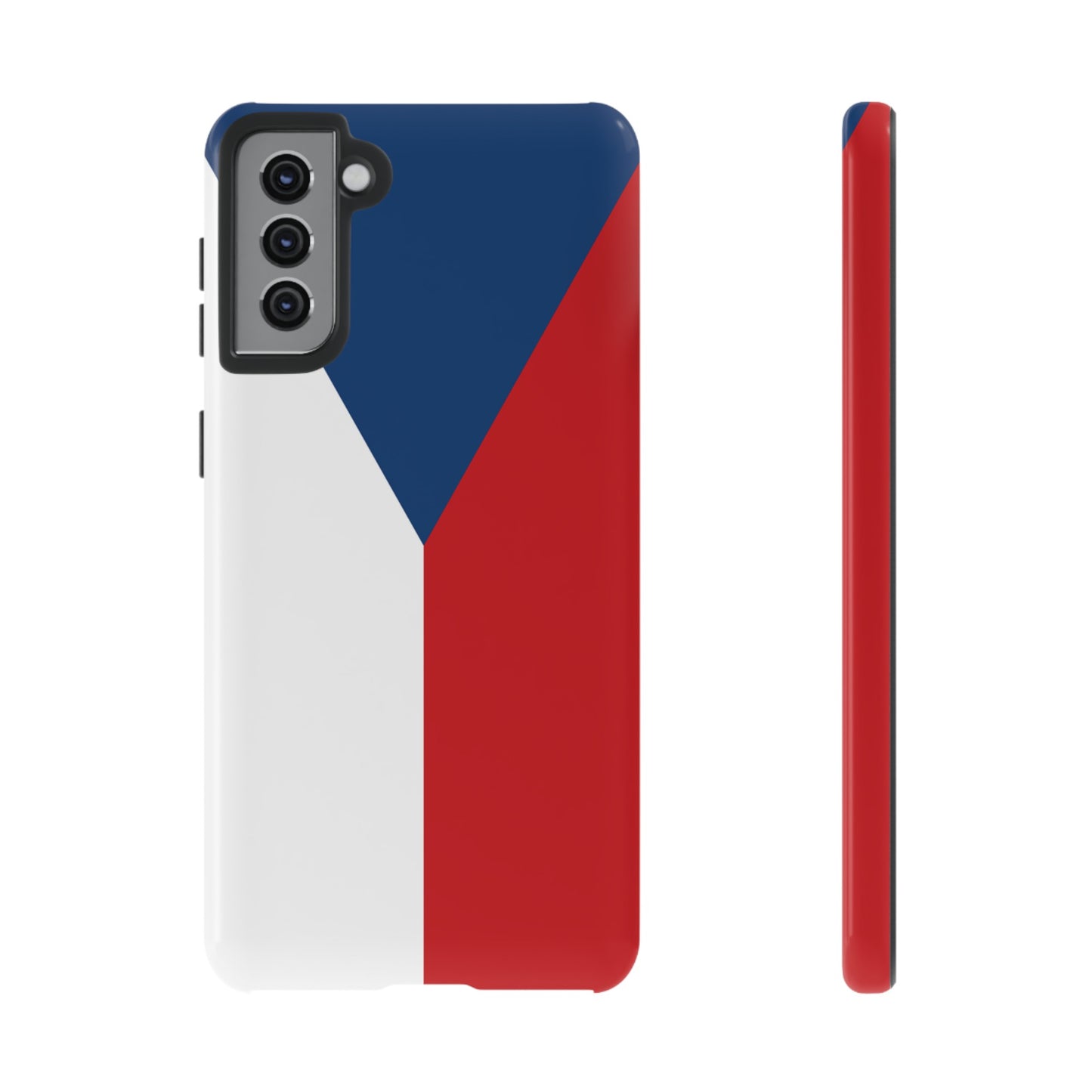 Czechia Flag Phone Case | iPhone 15 Plus/ Pro, 14, 13, 12| Google Pixel 7, Pro, 5| Samsung Galaxy S23 All Major Phone Models