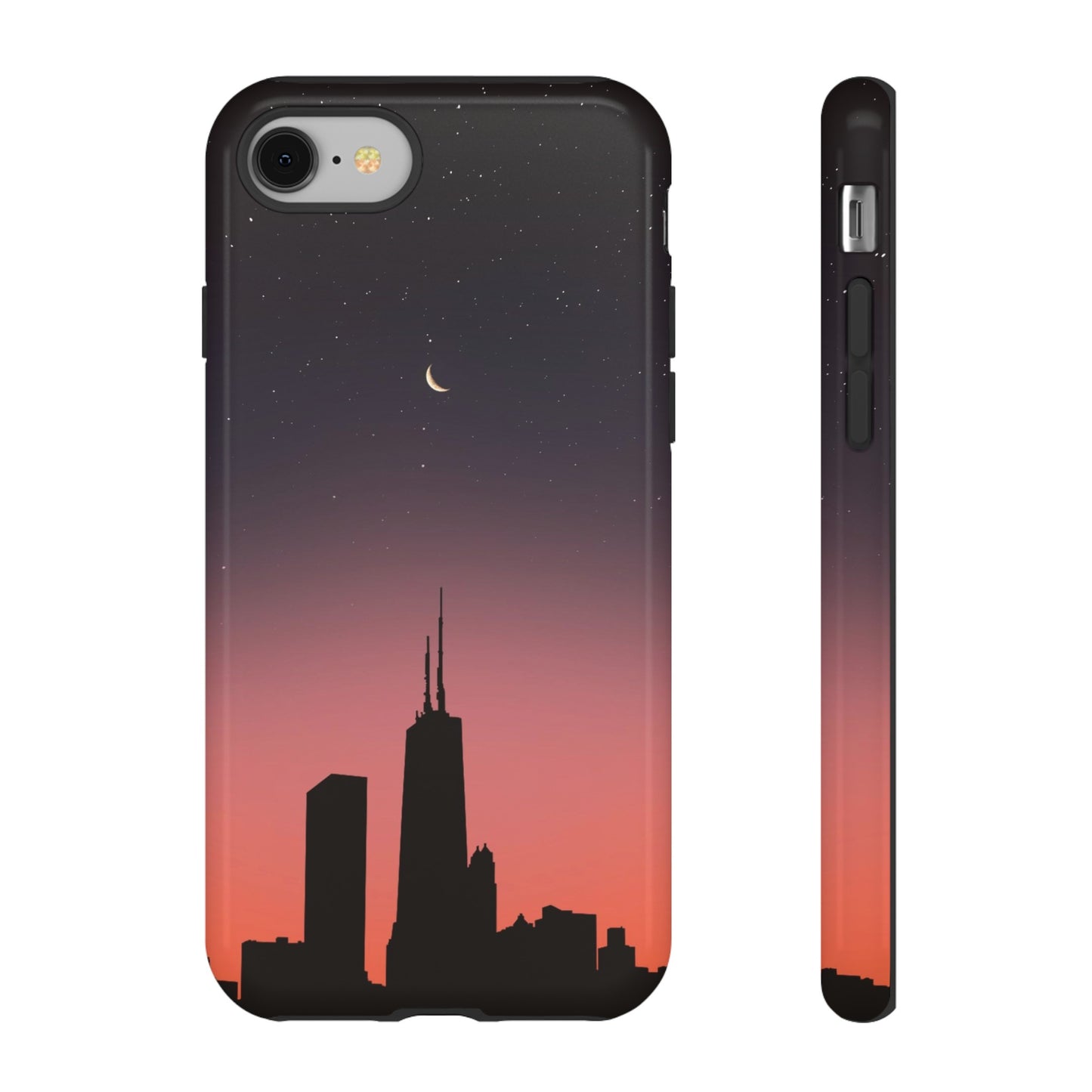 Chicago Skyline Wallpaper Phone Case | iPhone 15 Plus/ Pro, 14, 13, 12| Google Pixel 7, Pro, 5| Samsung Galaxy S23 All Major Phone Models