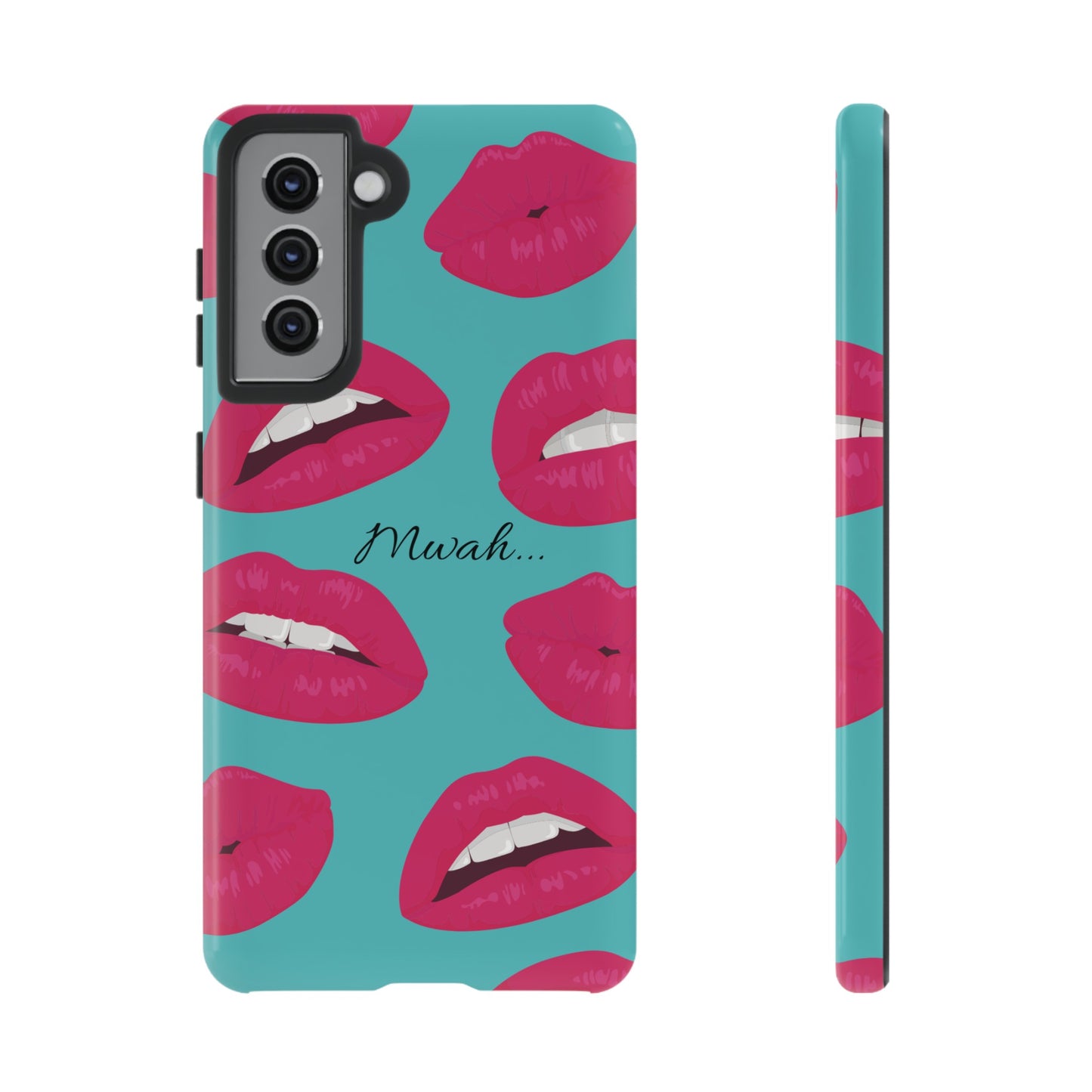 Mwah! Wallpaper Phone Case | iPhone 15 Plus/ Pro, 14, 13, 12| Google Pixel 7, Pro, 5| Samsung Galaxy S23 All Major Phone Models