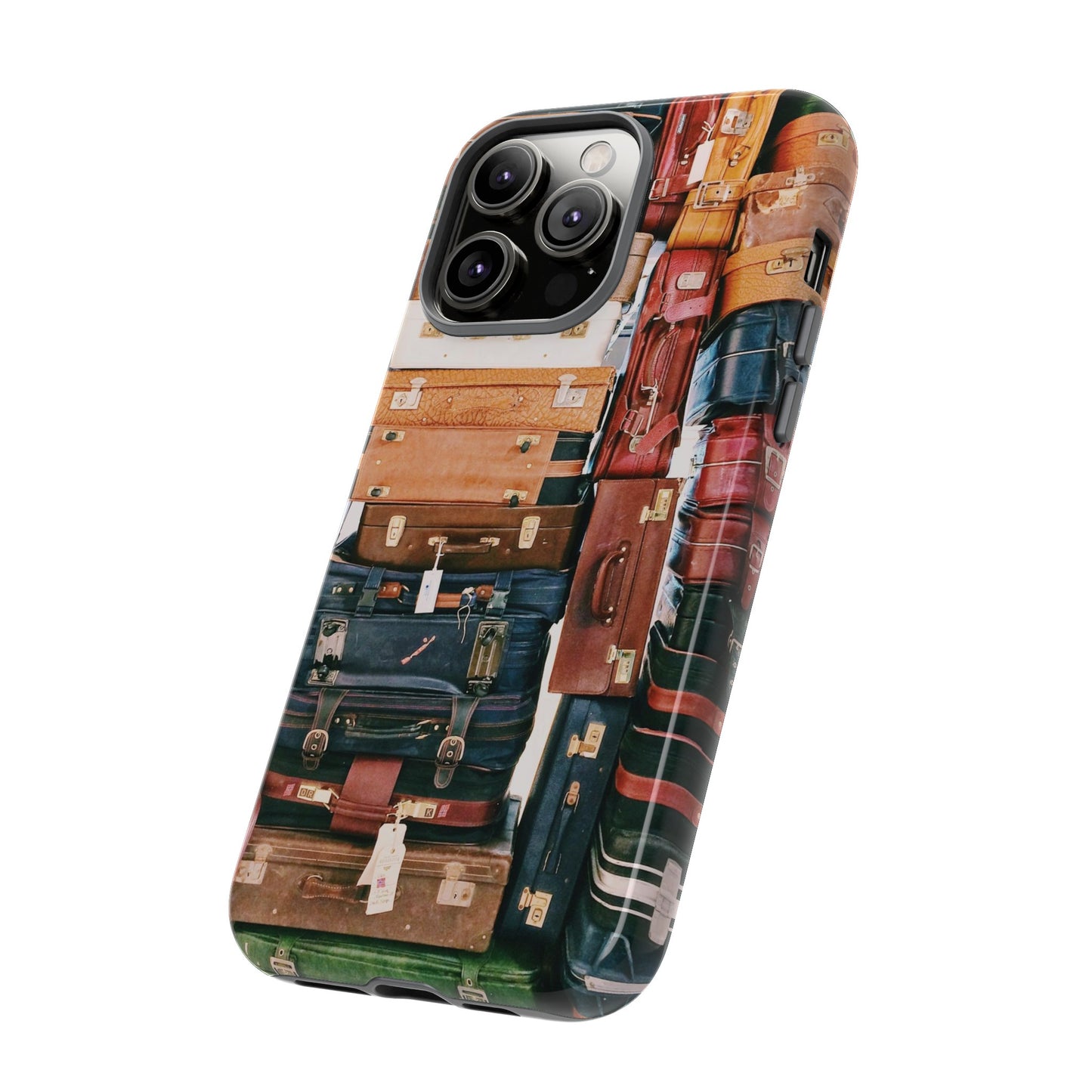 Suitcase Wallpaper Phone Case | iPhone 15 Plus/ Pro, 14, 13, 12| Google Pixel 7, Pro, 5| Samsung Galaxy S23 All Major Phone Models