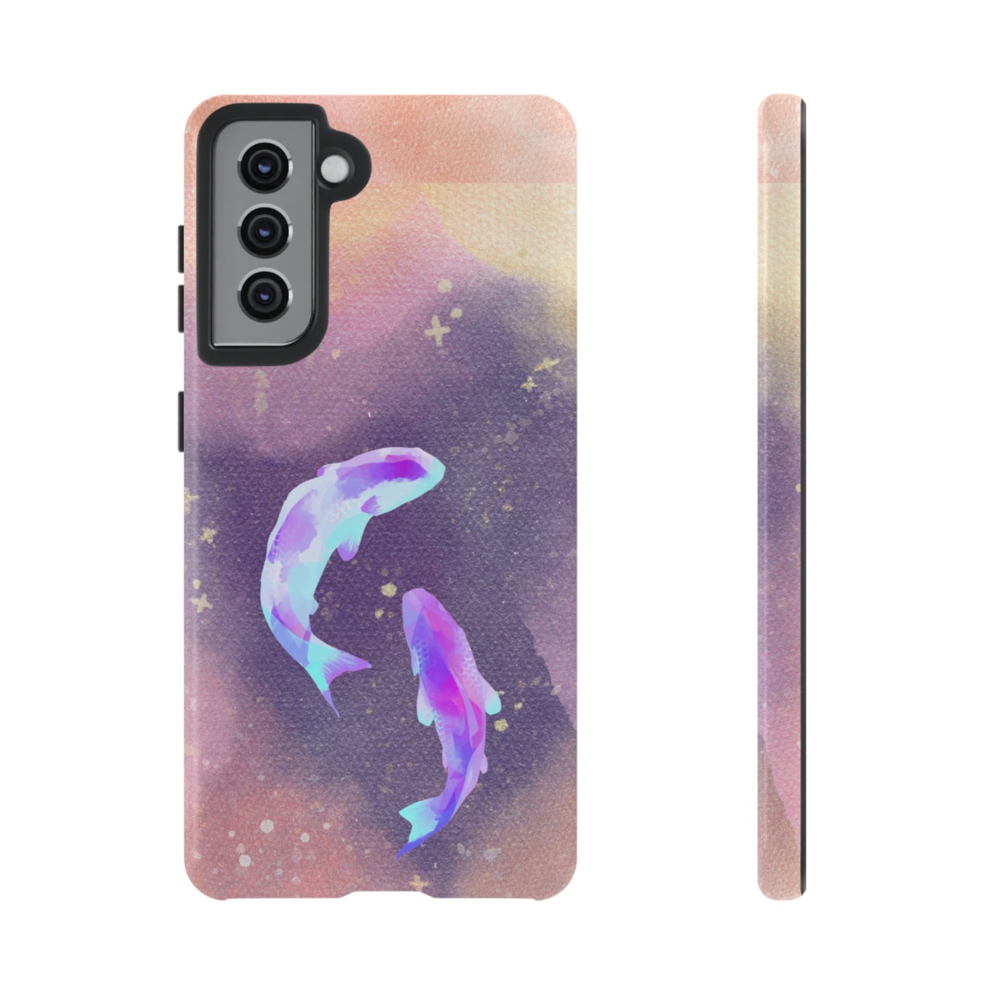 Cosmic Koi Phone Case | iPhone 15 Plus/ Pro, 14, 13, 12| Google Pixel 7, Pro, 5| Samsung Galaxy S23 All Major Phone Models