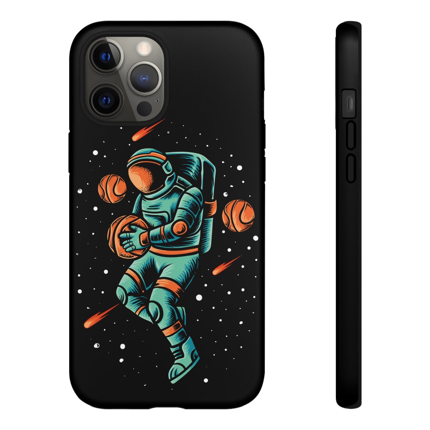 Space Basketball Phone Case | iPhone 15 Plus/ Pro, 14, 13, 12| Google Pixel 7, Pro, 5| Samsung Galaxy S23 All Major Phone Models