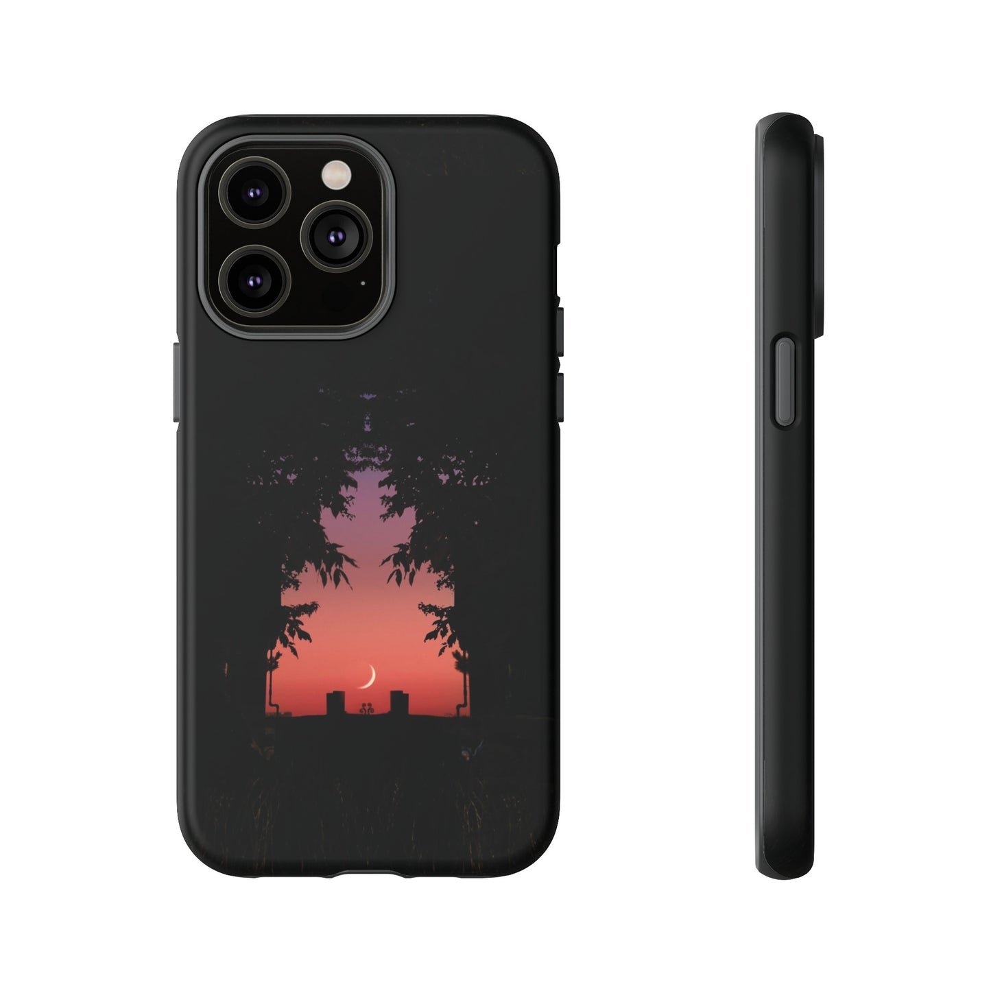 Crescent Night Wallpaper Phone Case | iPhone 15 Plus/ Pro, 14, 13, 12| Google Pixel 7, Pro, 5| Samsung Galaxy S23 All Major Phone Models