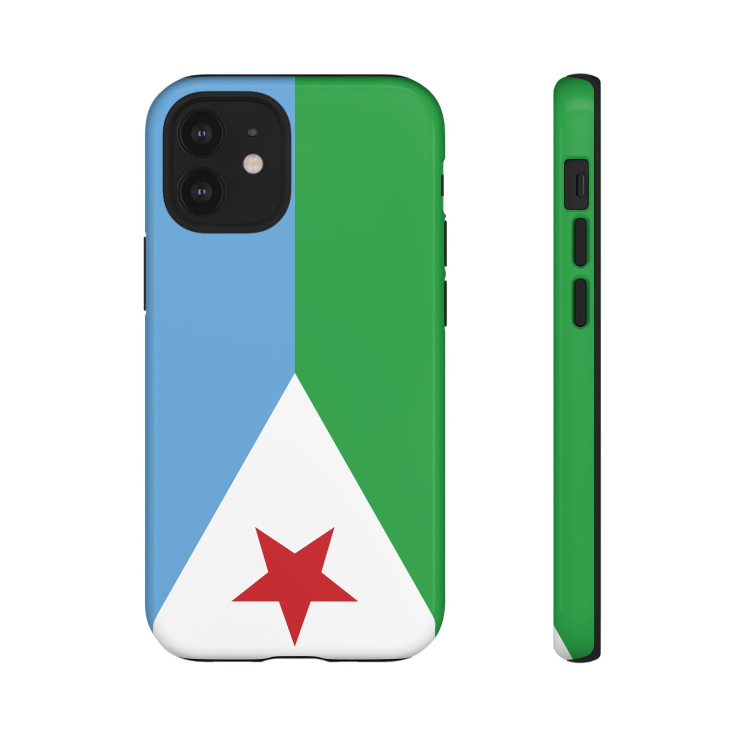 Djibouti Flag Phone Case | iPhone 15 Plus/ Pro, 14, 13, 12| Google Pixel 7, Pro, 5| Samsung Galaxy S23 All Major Phone Models