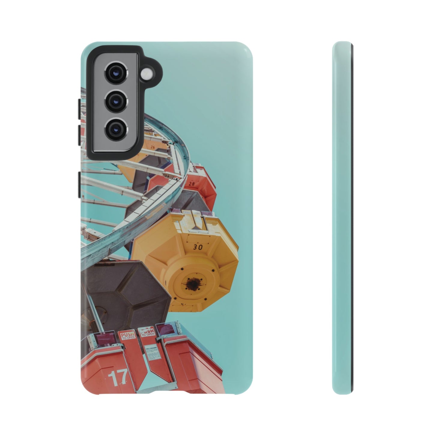 Ferris Wheel Wallpaper Phone Case | iPhone 15 Plus/ Pro, 14, 13, 12| Google Pixel 7, Pro, 5| Samsung Galaxy S23 All Major Phone Models